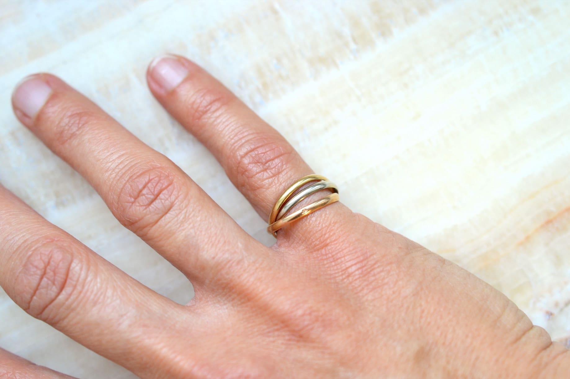 Bague trilogie 3 Ors