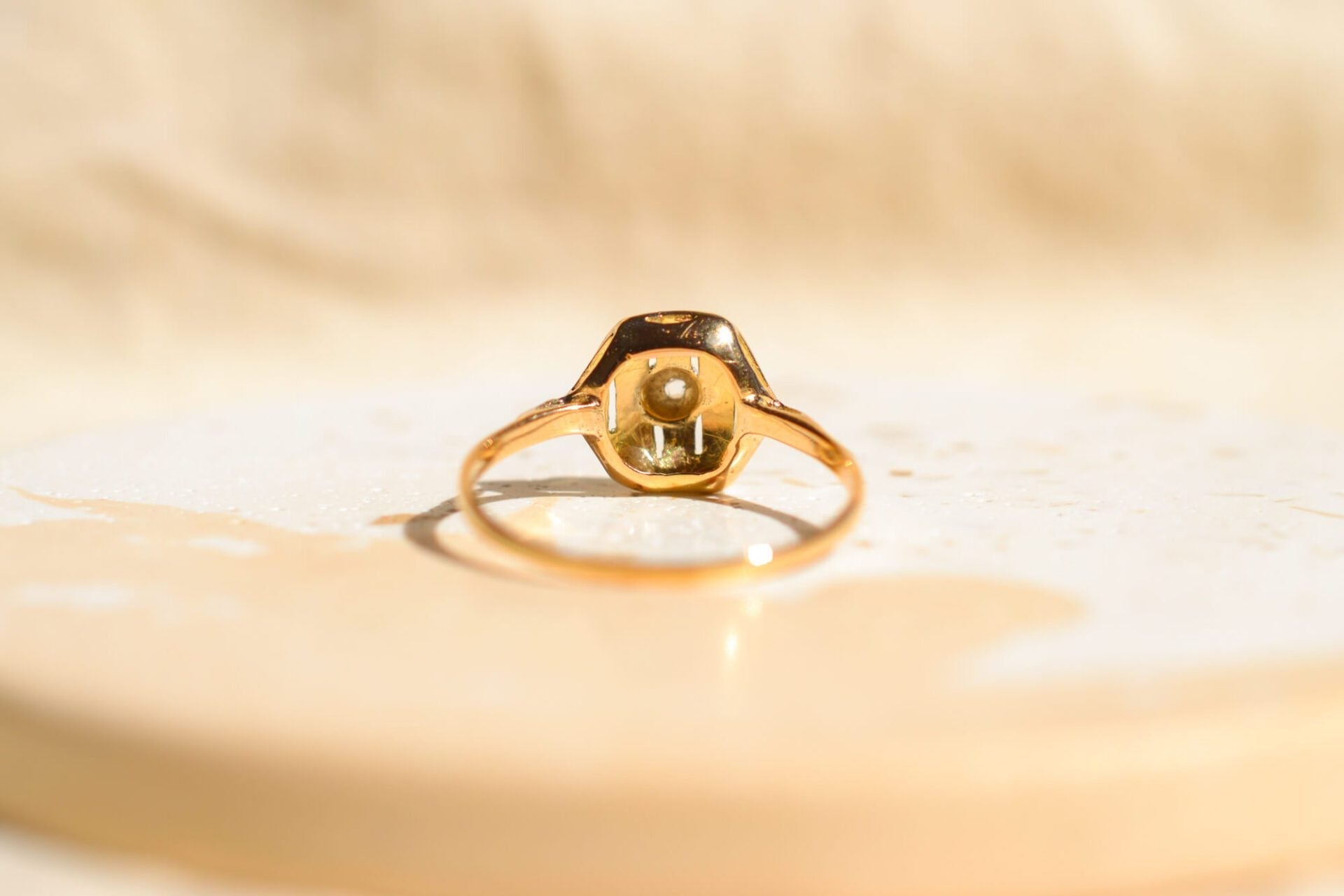 Bague Art Déco 2 Ors Diamant
