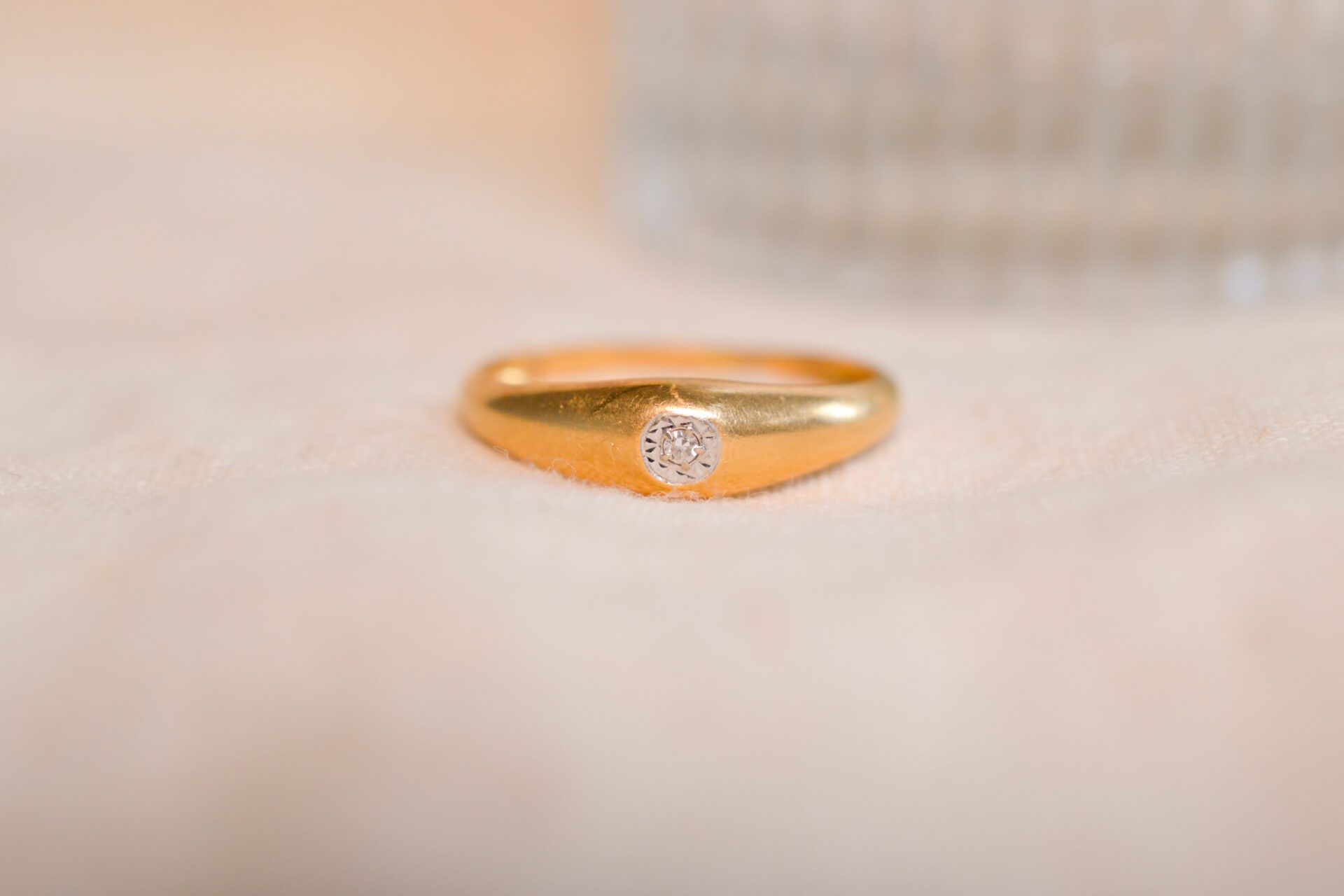 Bague Jonc Diamant