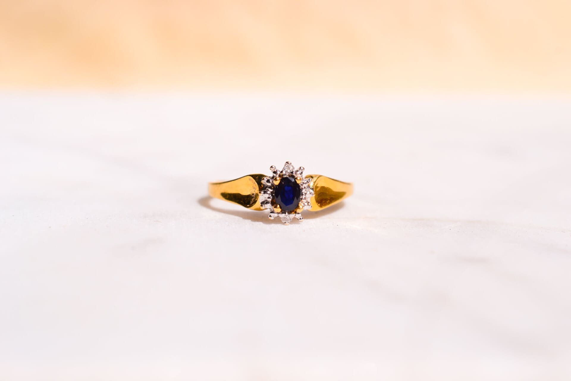 Marguerite Saphir et Diamants