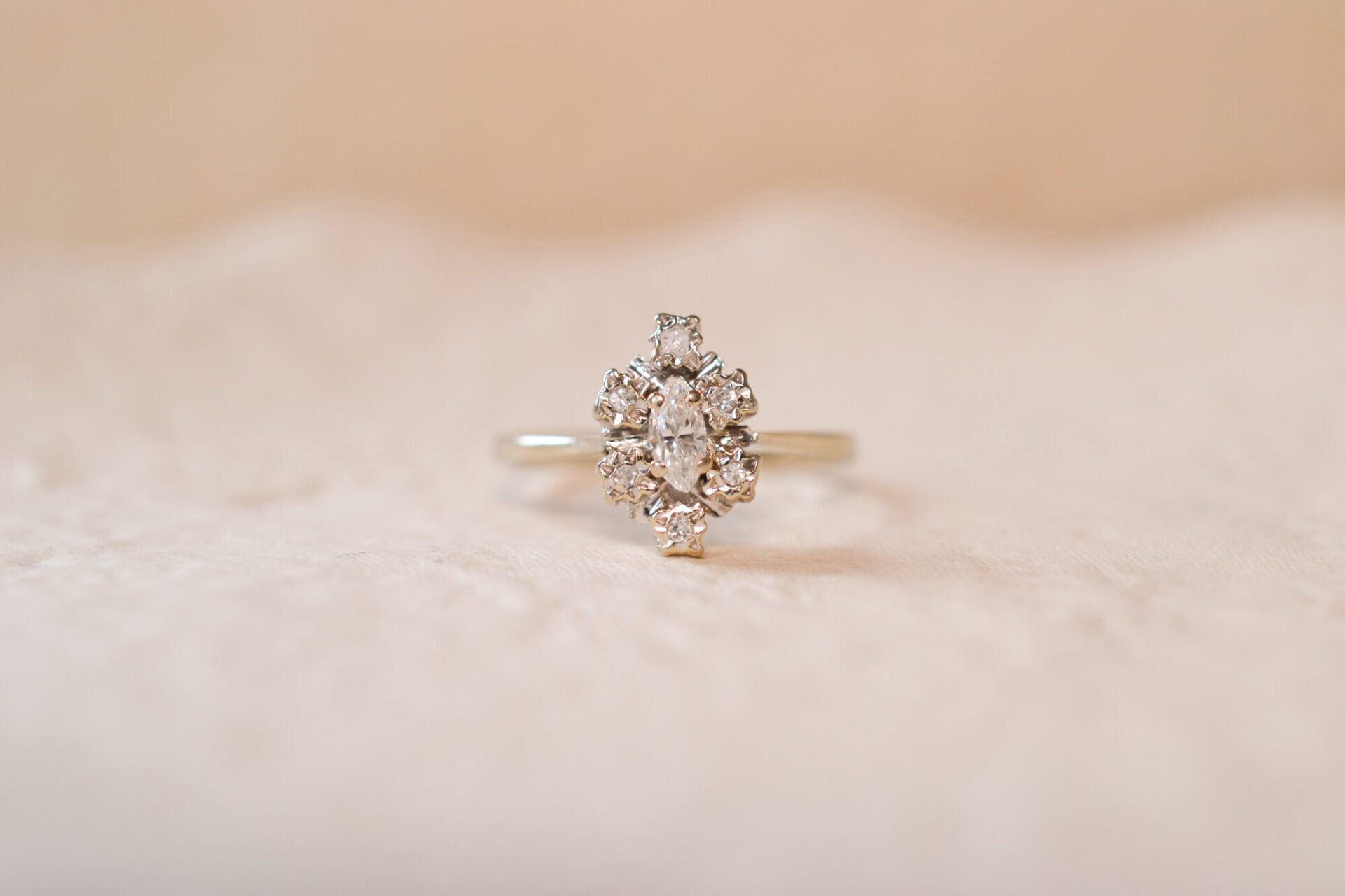 Bague Marquise Diamants