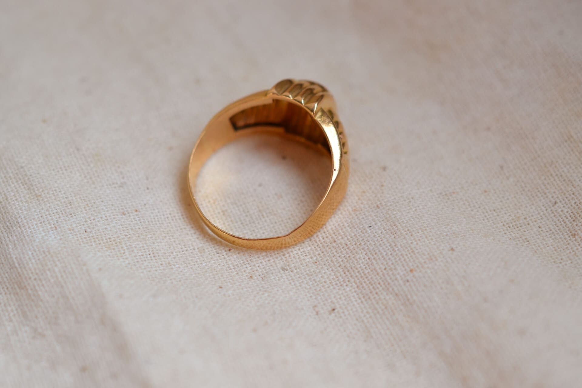Bague dôme Art Déco Diamant
