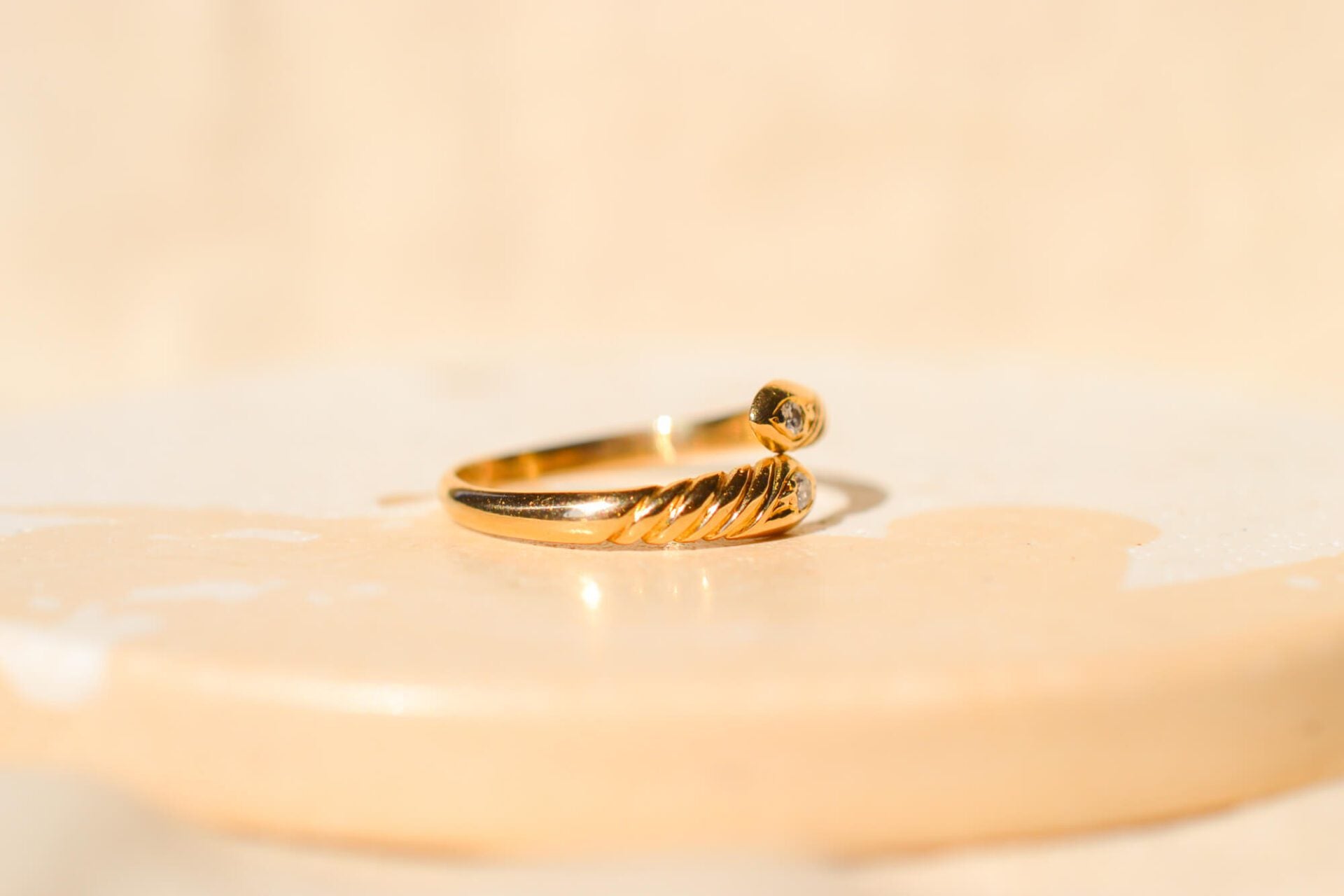 Bague Serpent Diamants