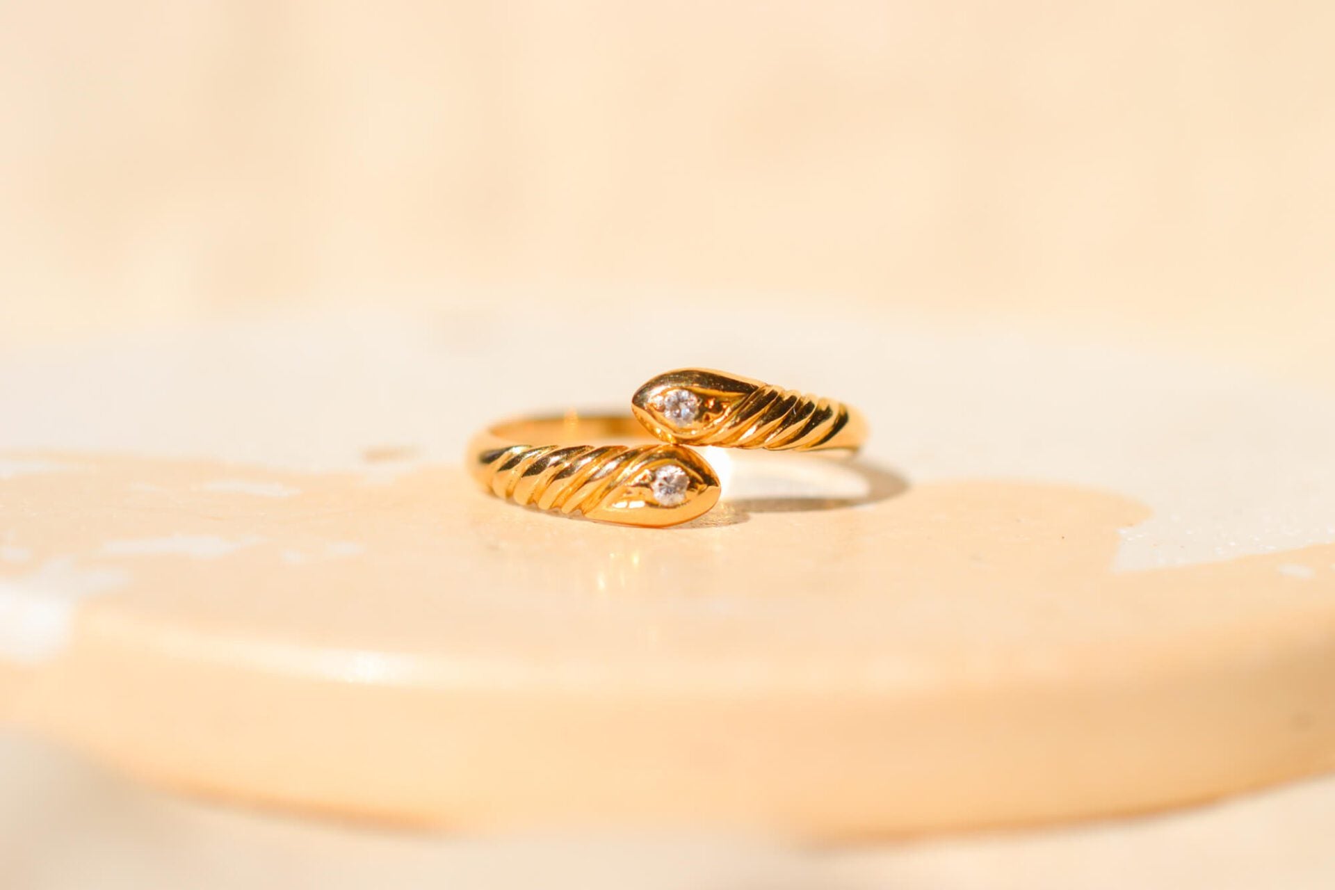 Bague Serpent Diamants