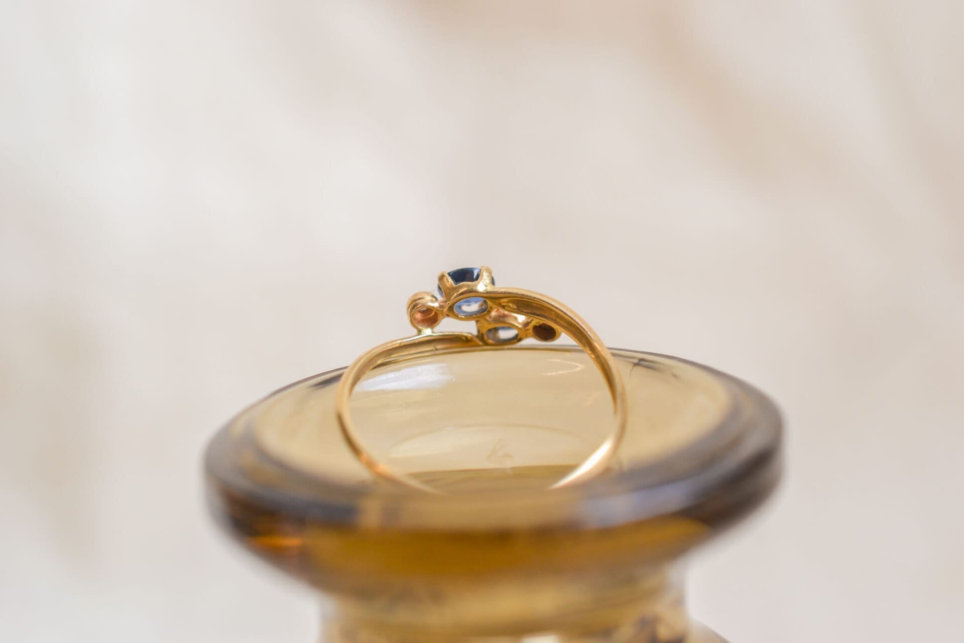 Bague Toi et Moi Saphirs et Diamants