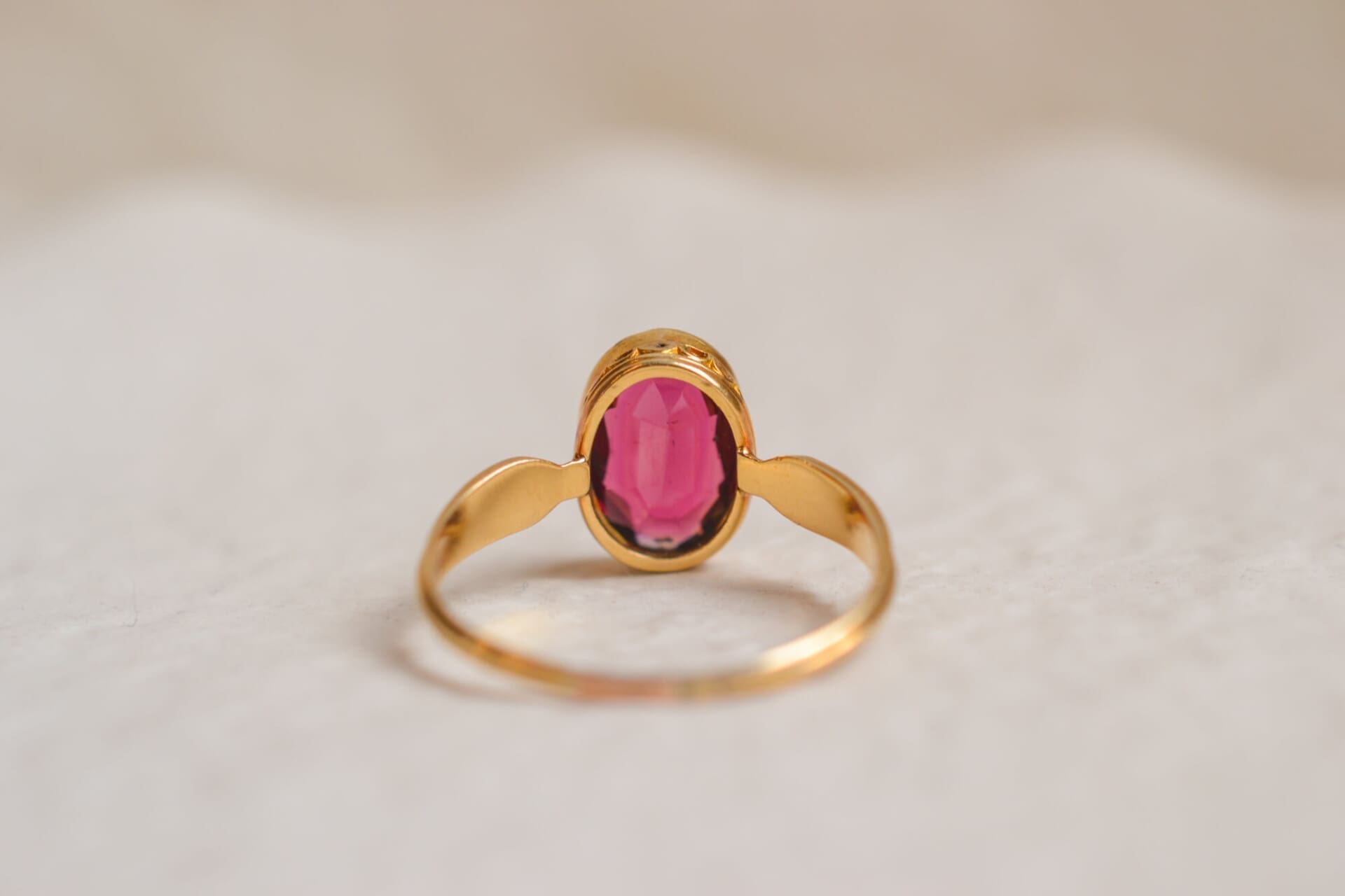 Bague Tourmaline ovale