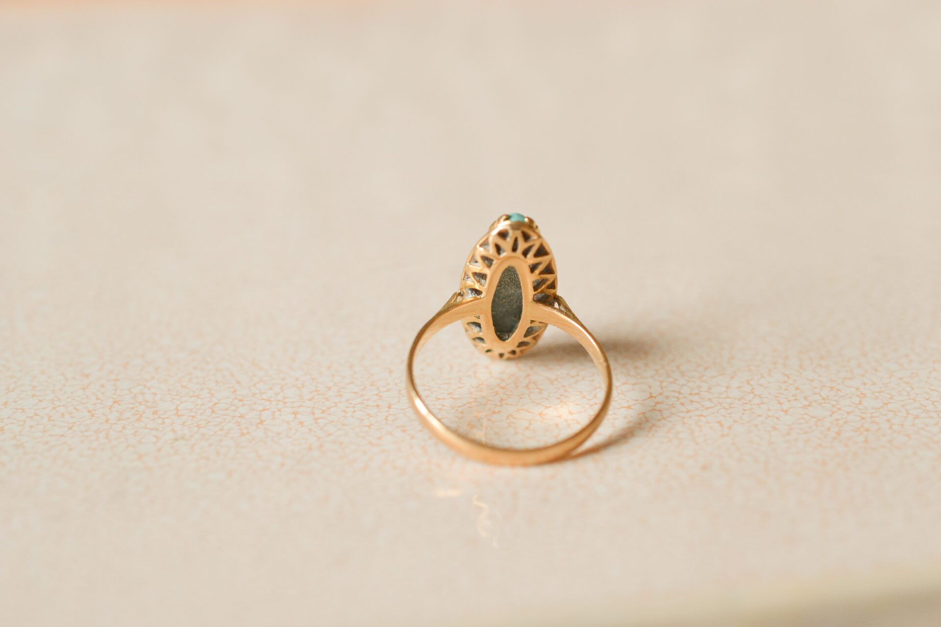 Bague Turquoise ovale
