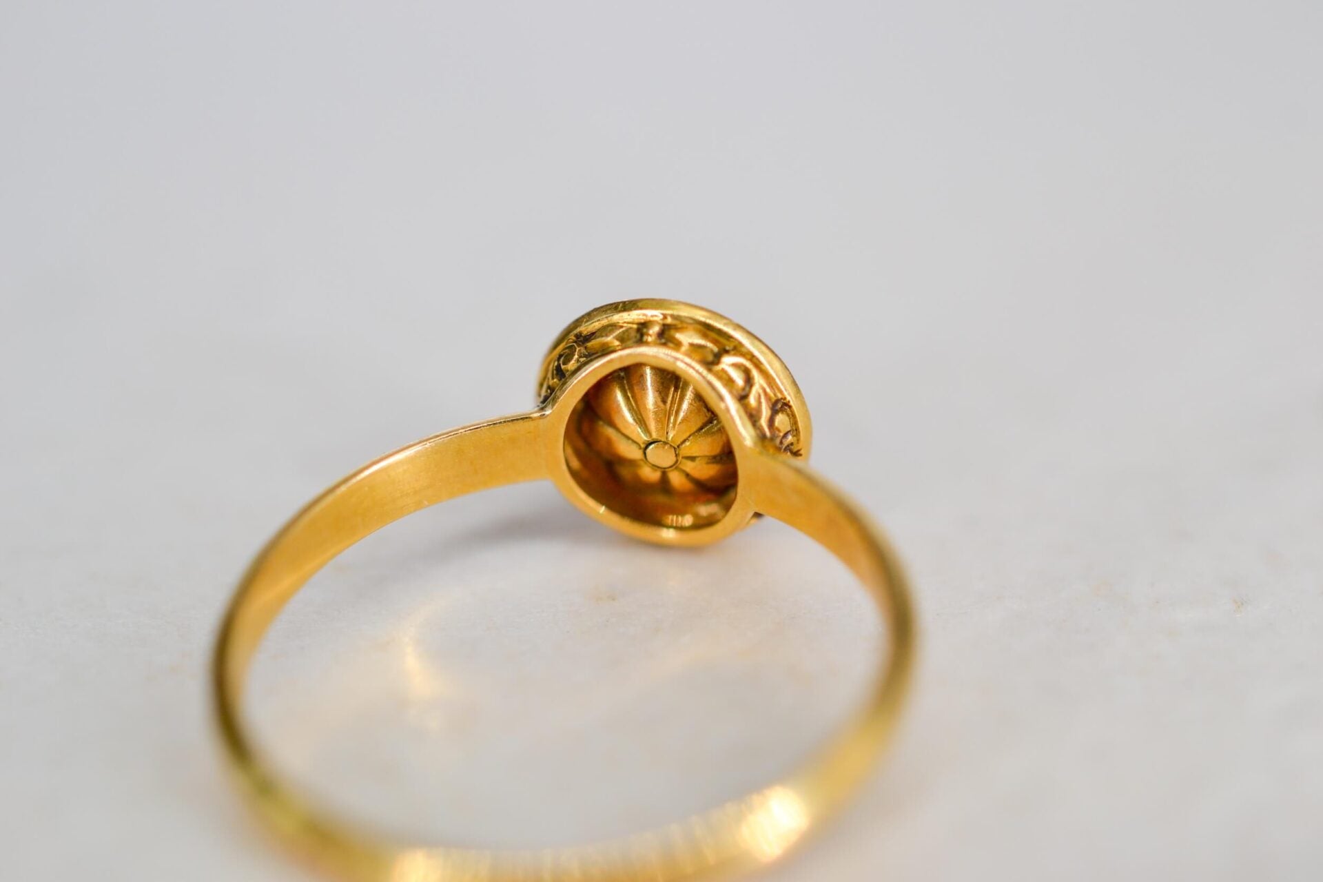 Bague Perle & Email