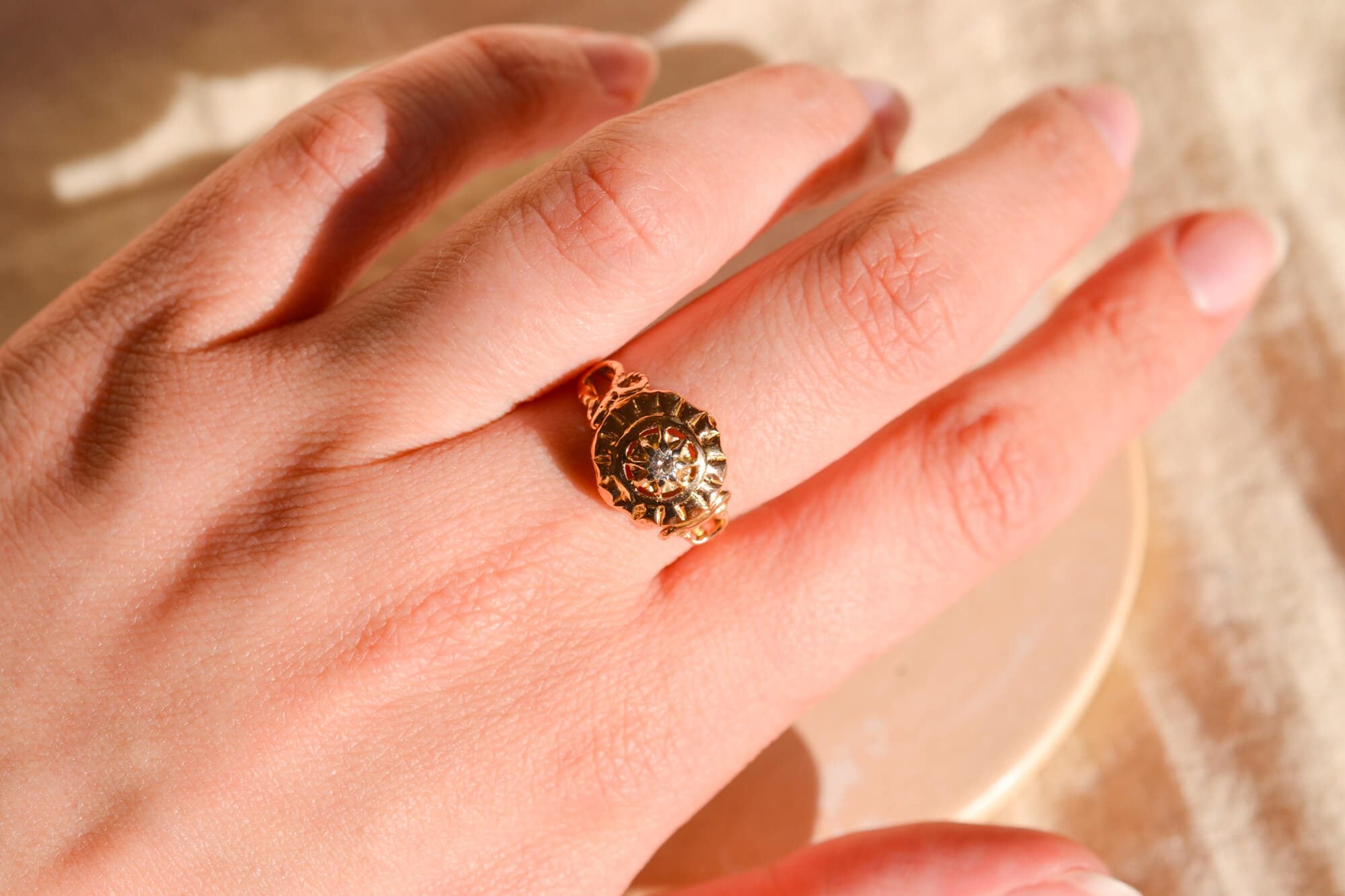 Bague Art Déco Diamant