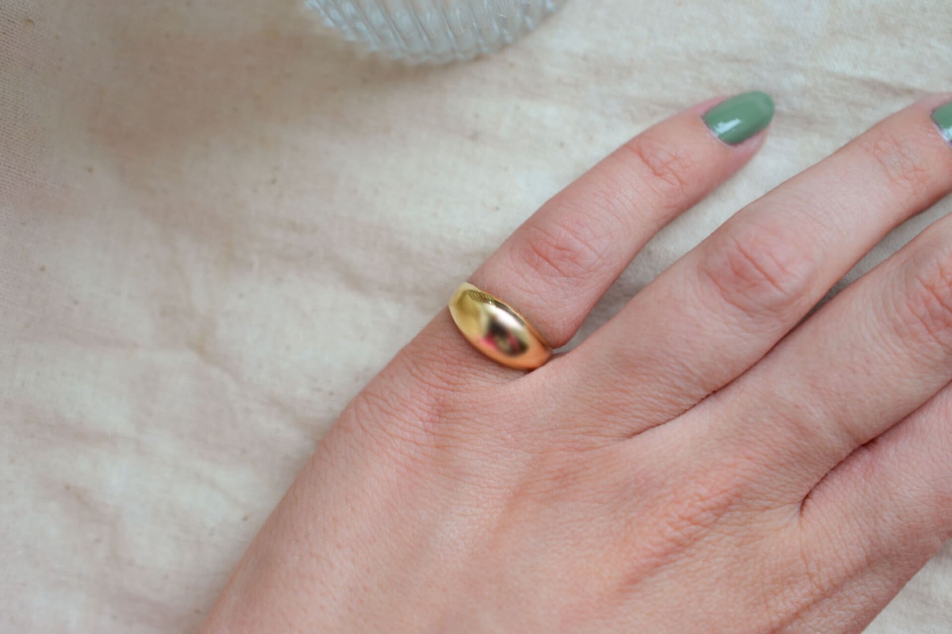 Bague jonc Or jaune