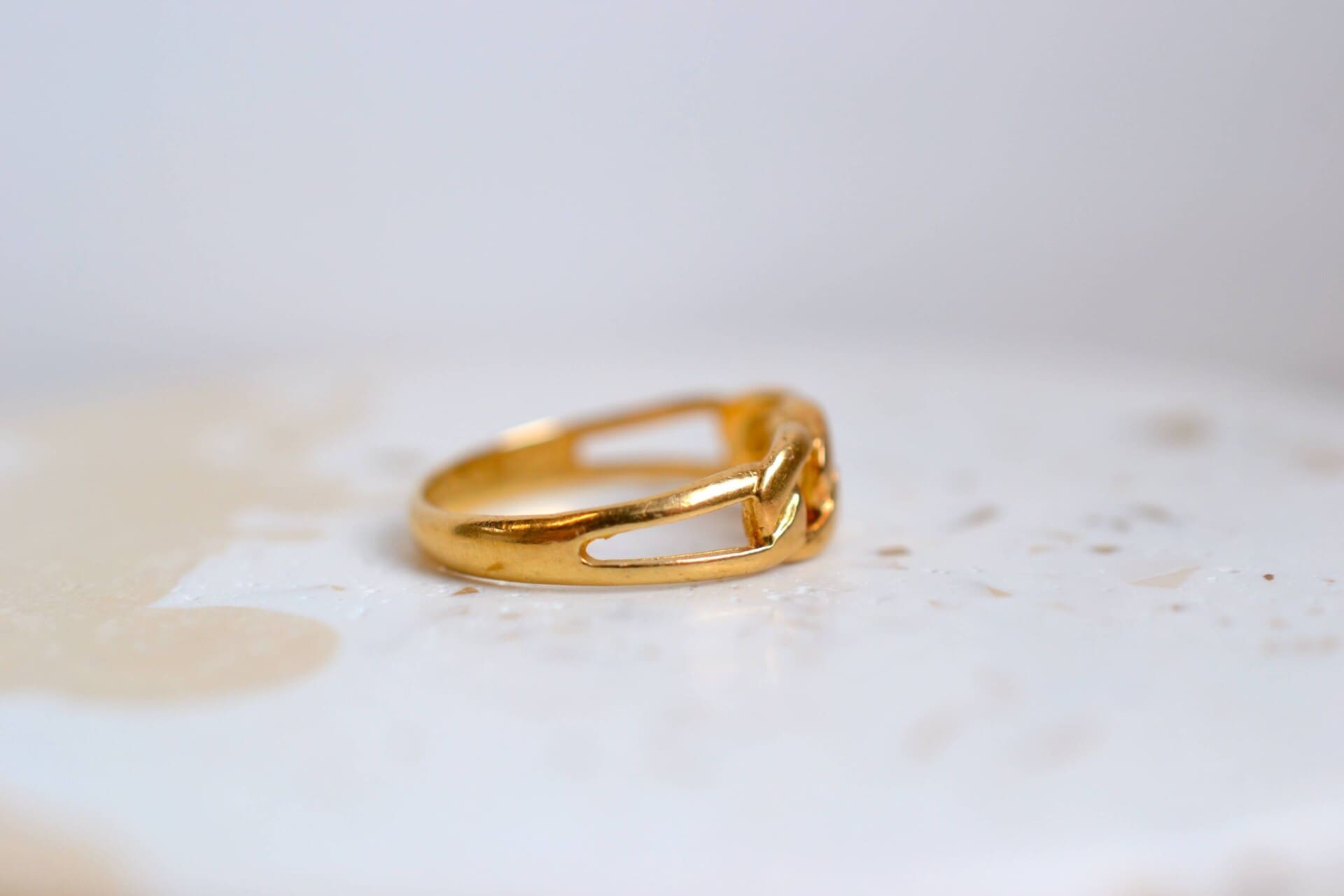 Bague "Maillons" Or jaune