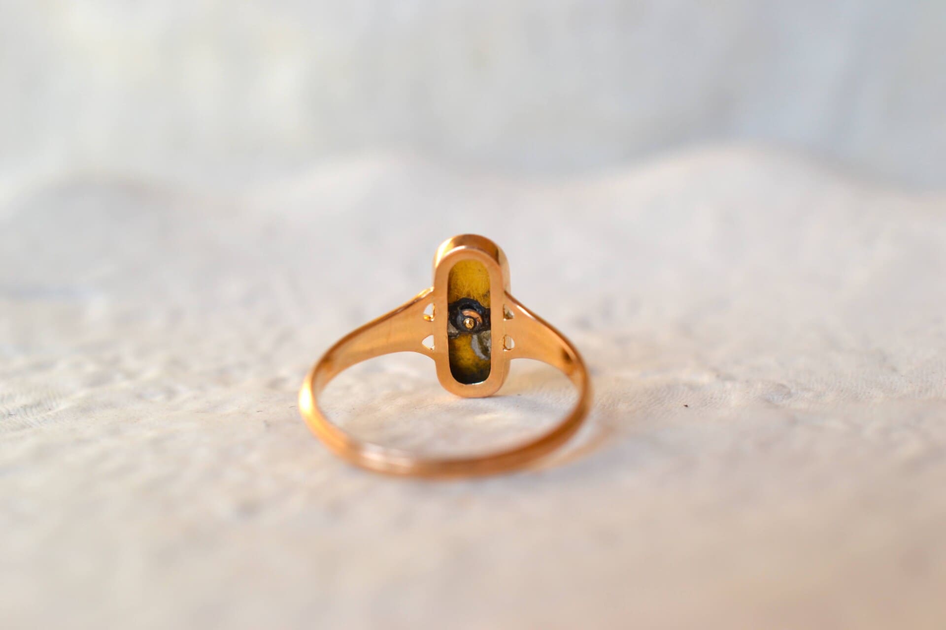 Bague Onyx style néoclassique
