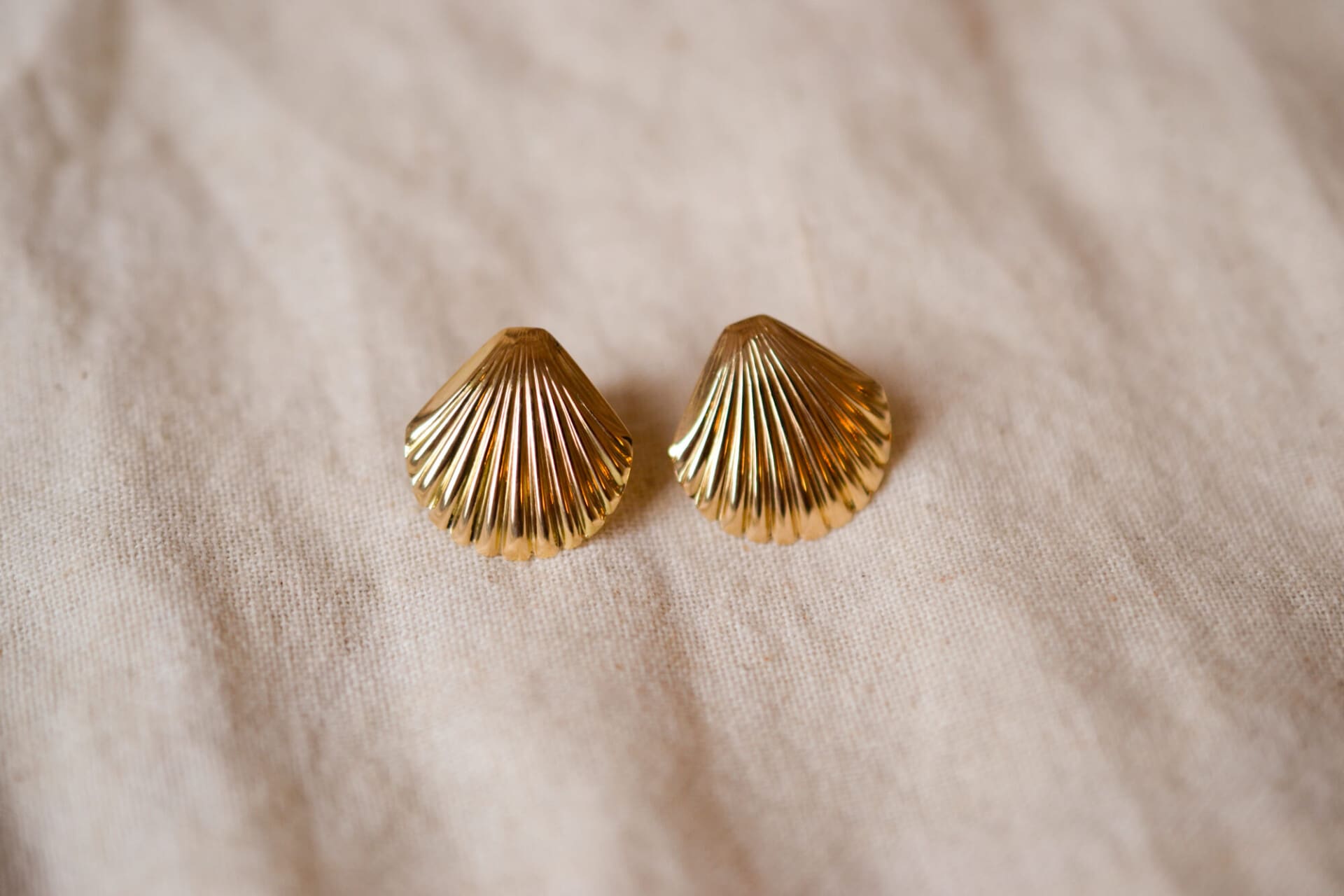 Boucles d'oreilles coquillages