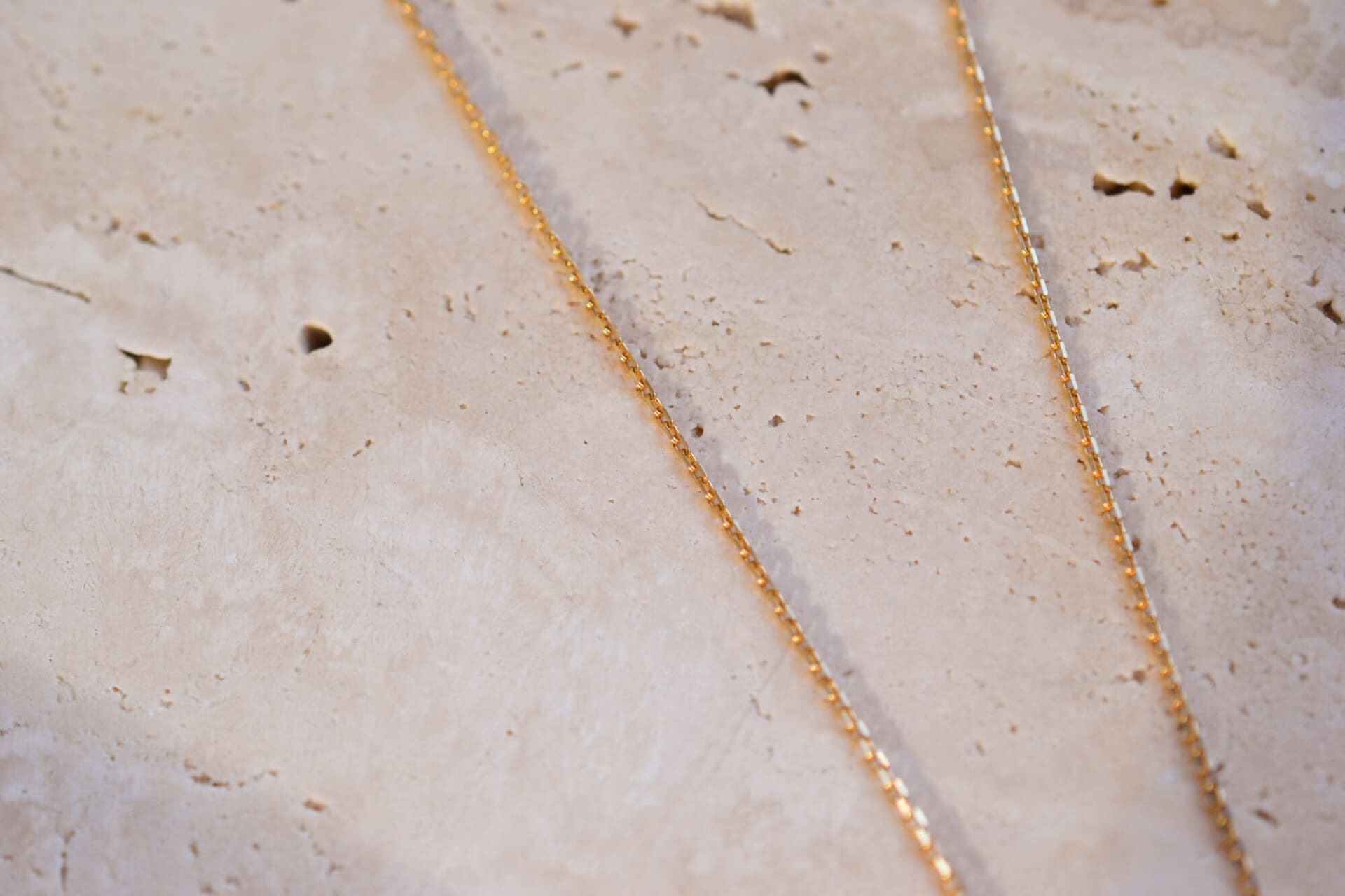 Collier Diamants et maille forçat
