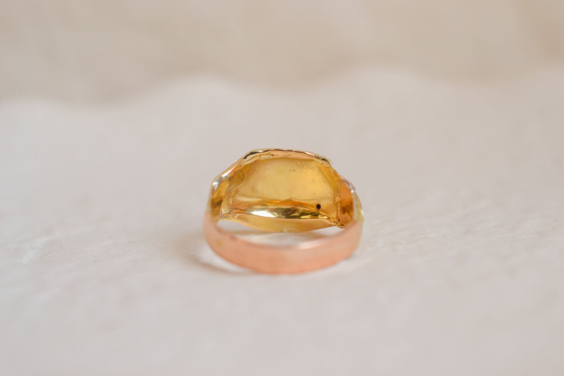 Chevalière Art Nouveau 2 Ors