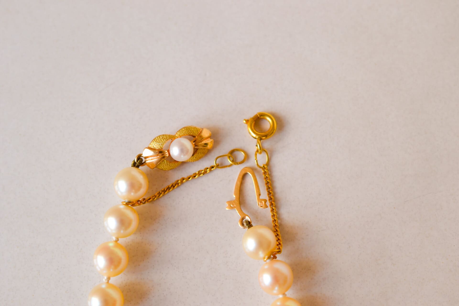 Collier chocker Perles