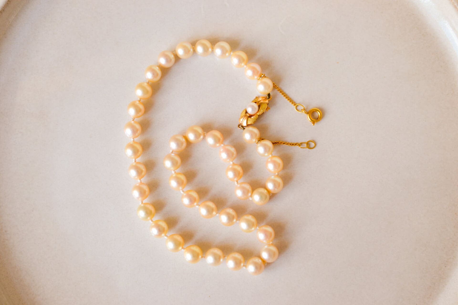 Collier chocker Perles