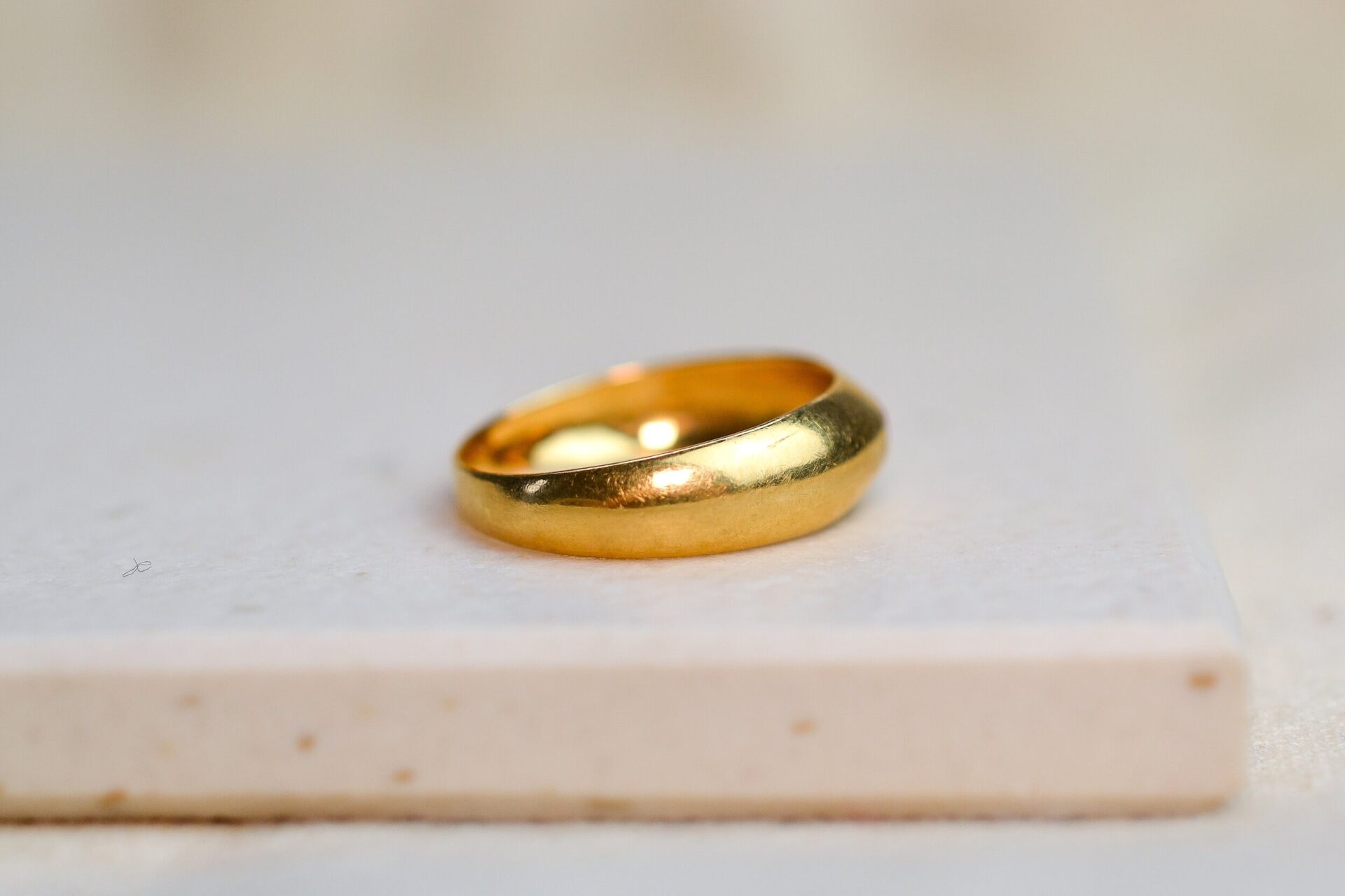 Bague Jonc Rubis
