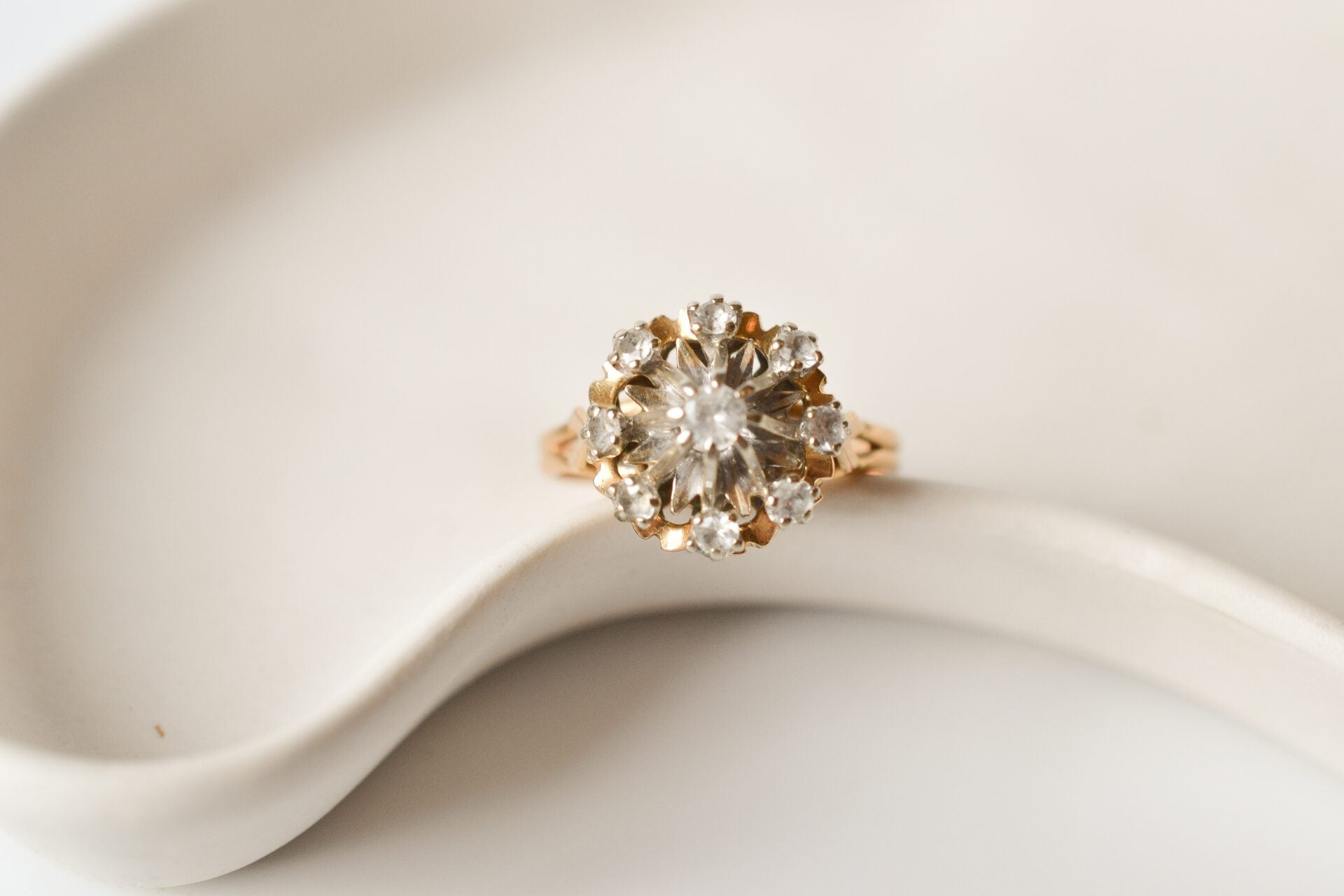 Bague Fleur Oxydes
