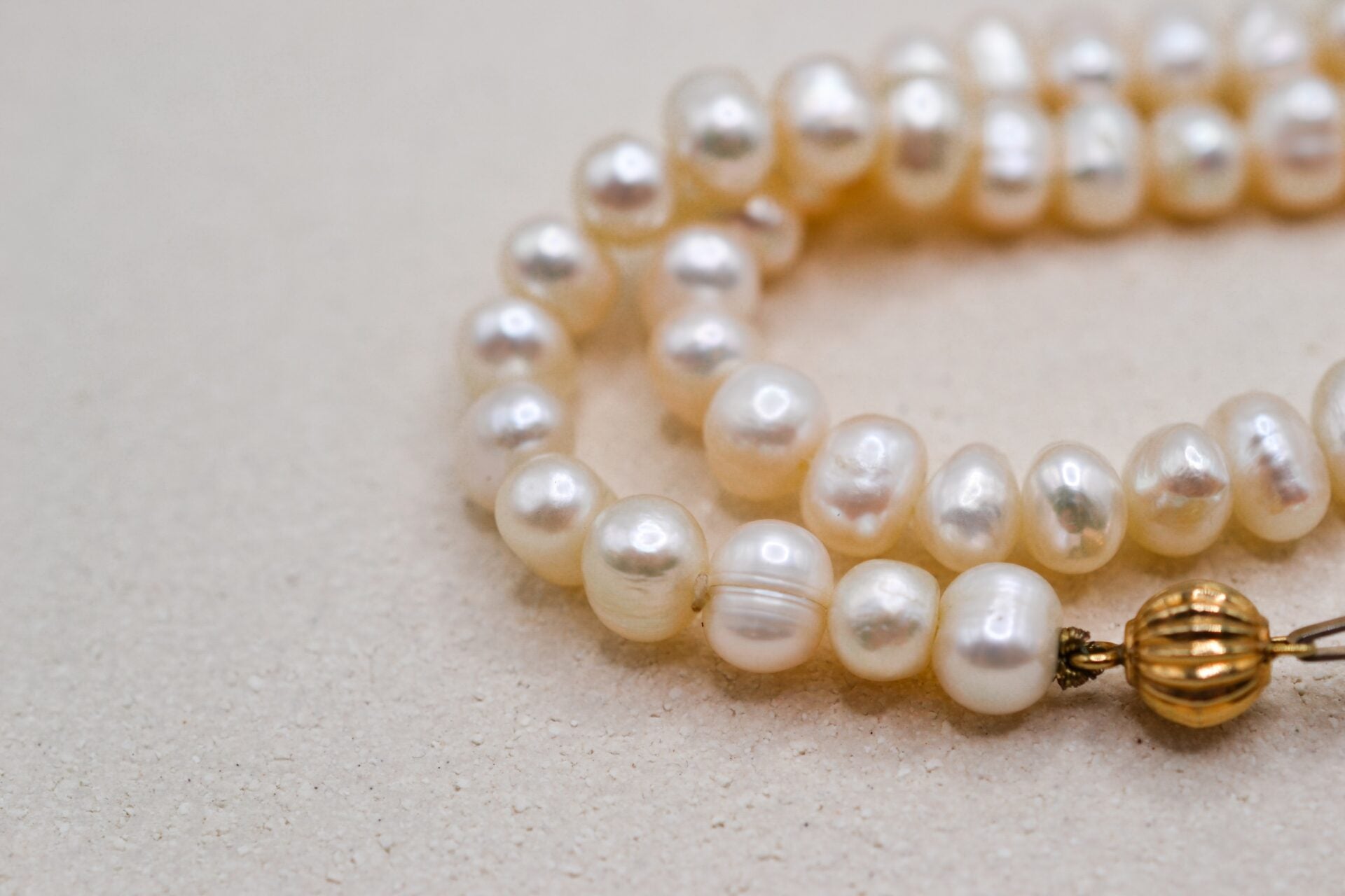 Collier Perles de culture oblong