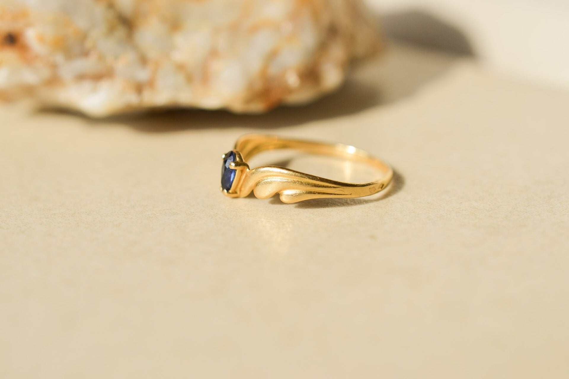 Bague Saphir en Or jaune