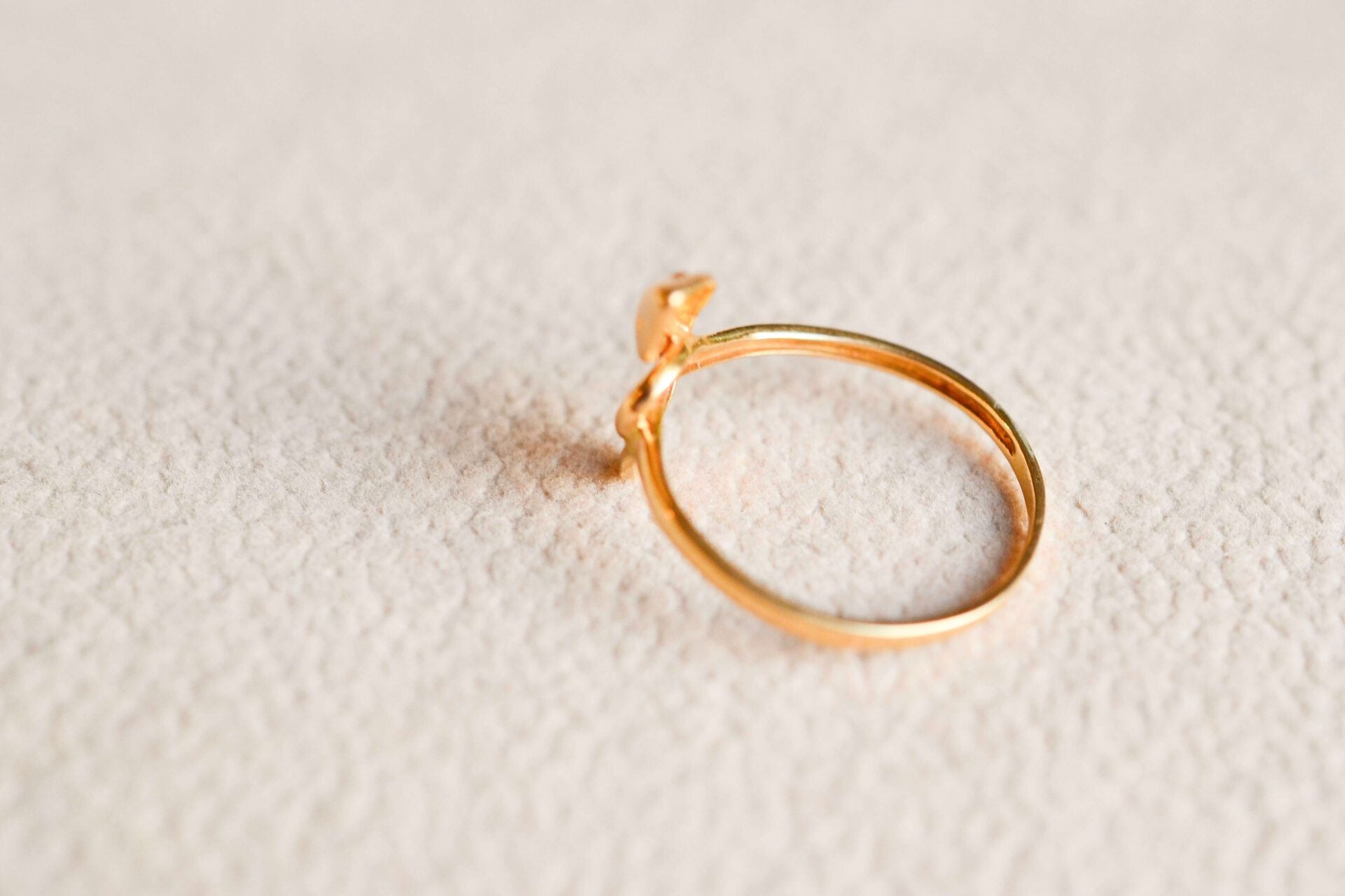 Bague serpent en Or jaune
