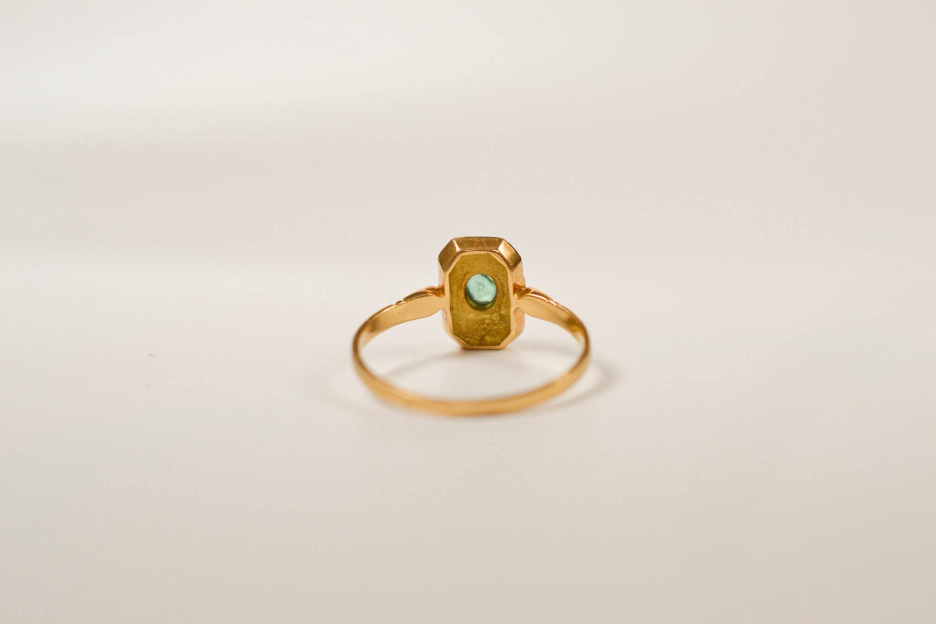 Bague Émeraude taille ovale