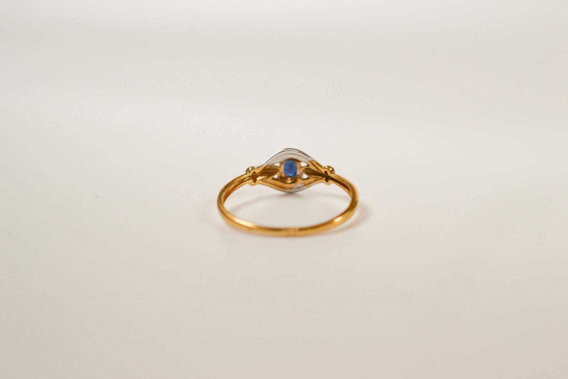 Bague losange Saphir 2 Ors