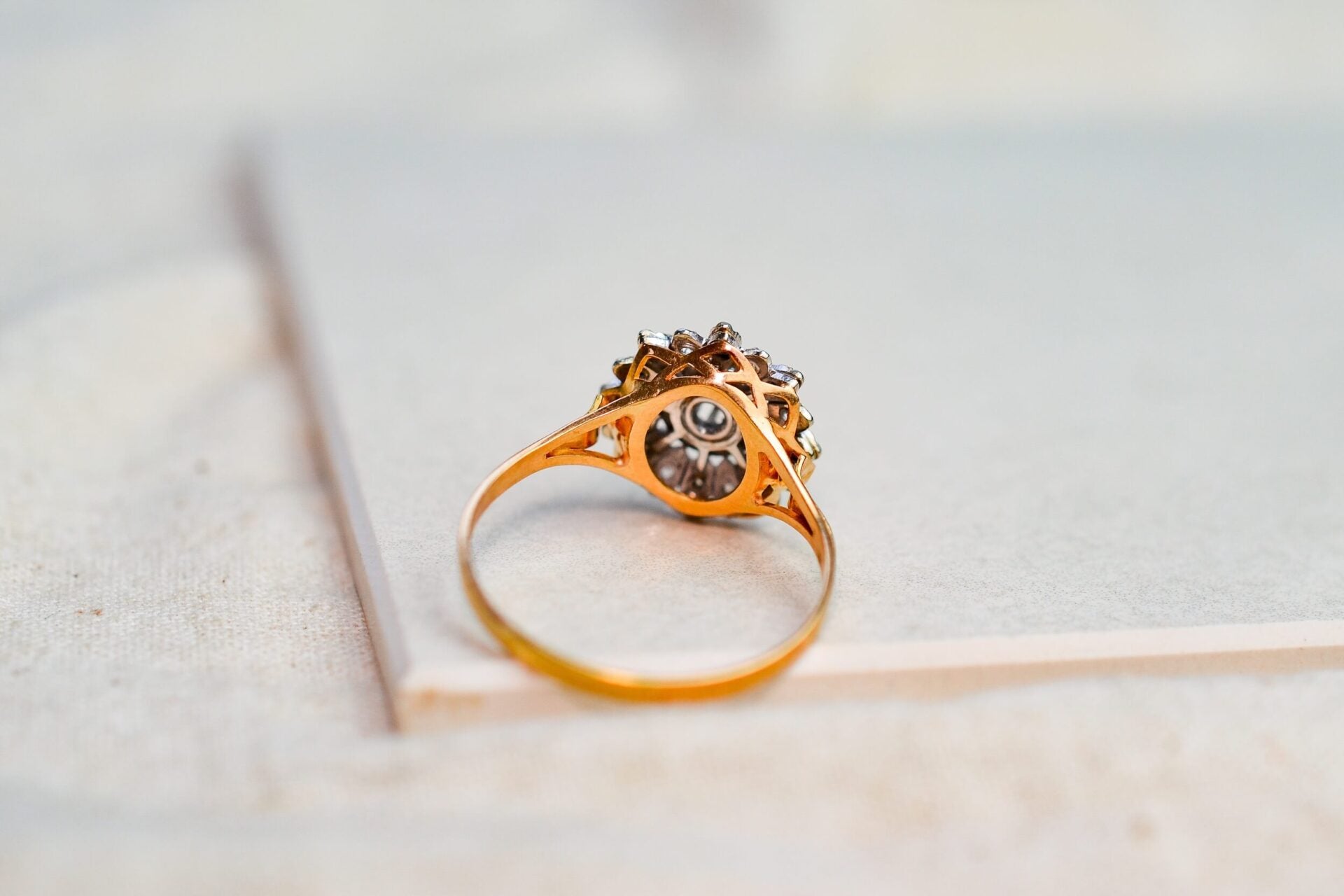 Bague flocon 2 Ors Oxydes