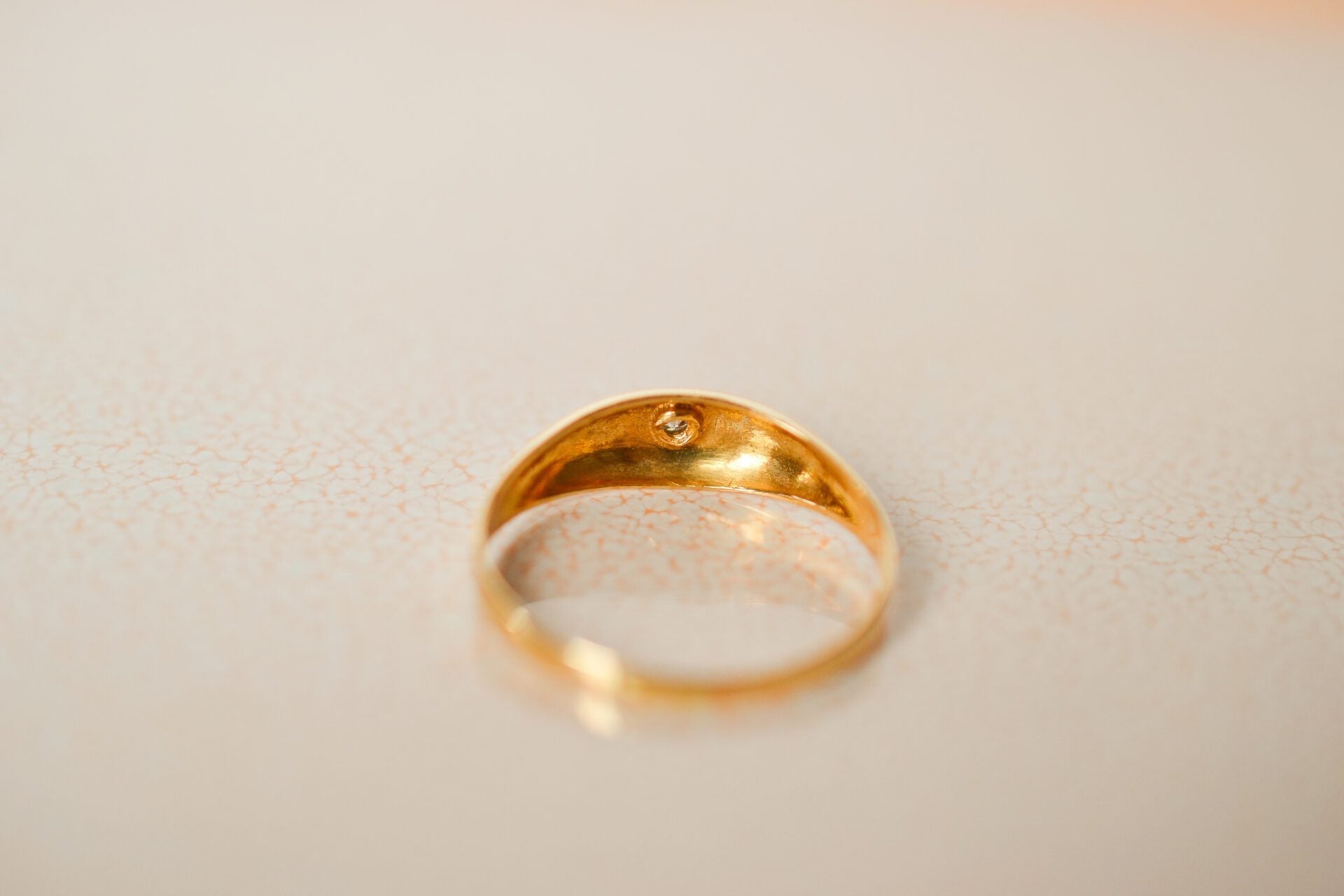 Jonc Anglais Diamant et Or jaune