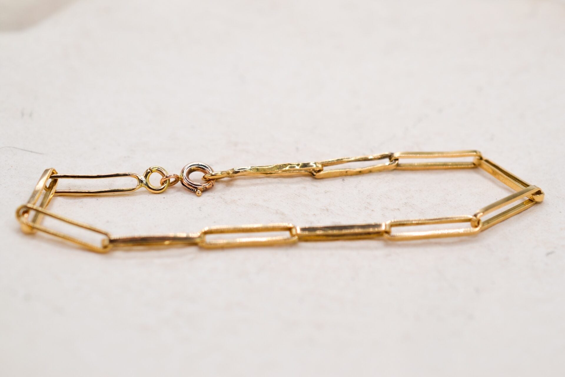 Bracelet maille trombone