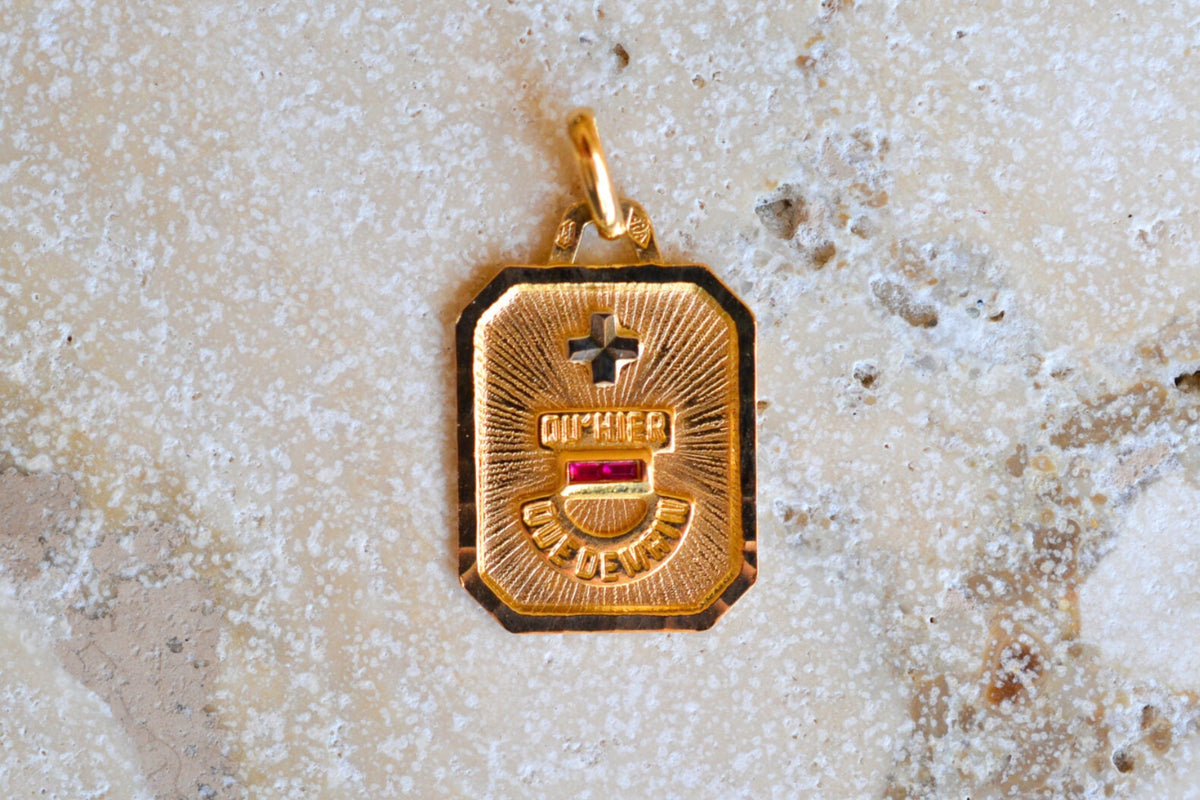 Médaille Augis Rubis