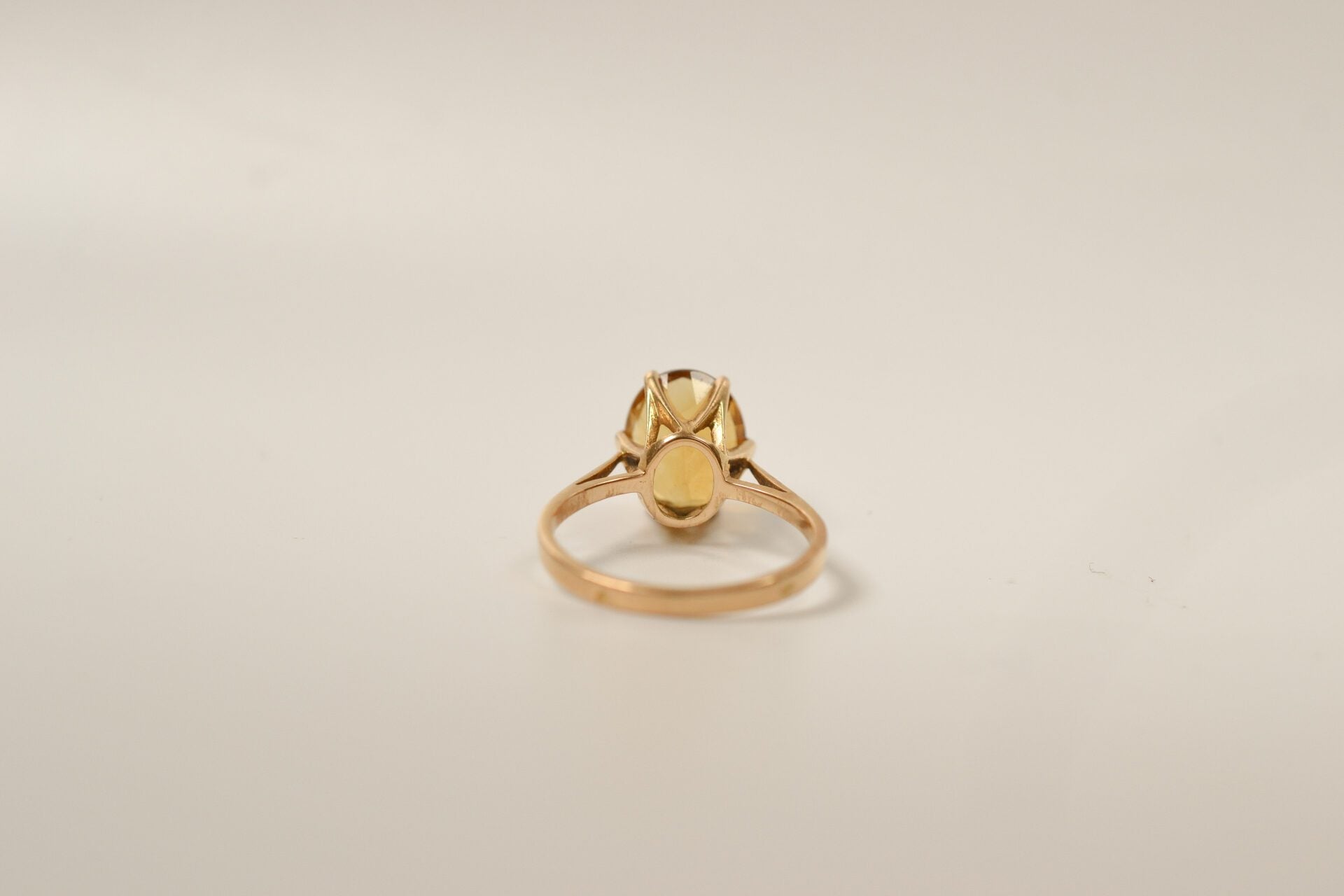 Bague Cocktail Citrine