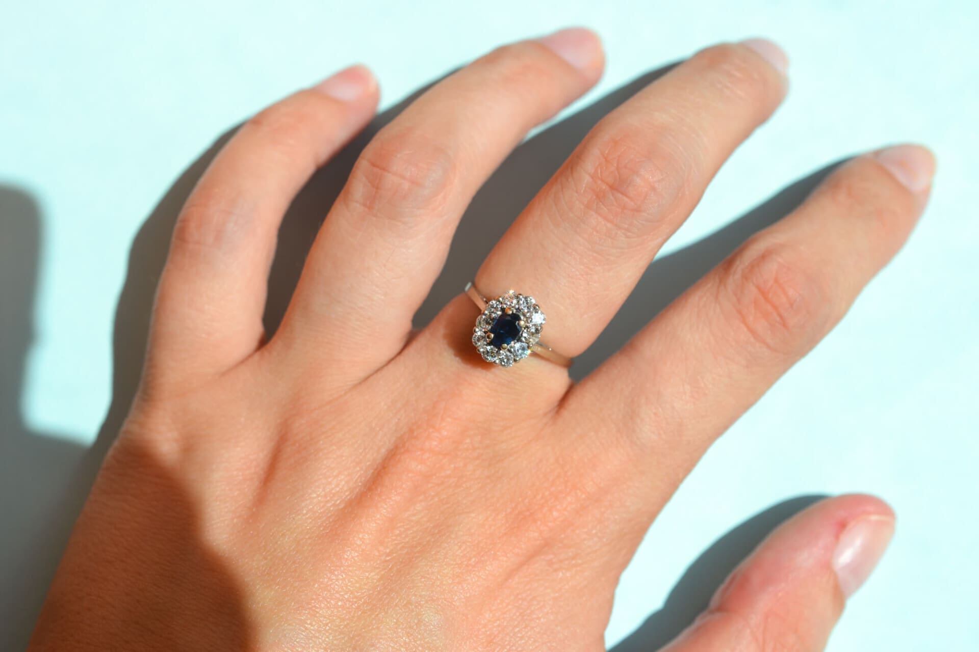 Marguerite Saphir et Diamants
