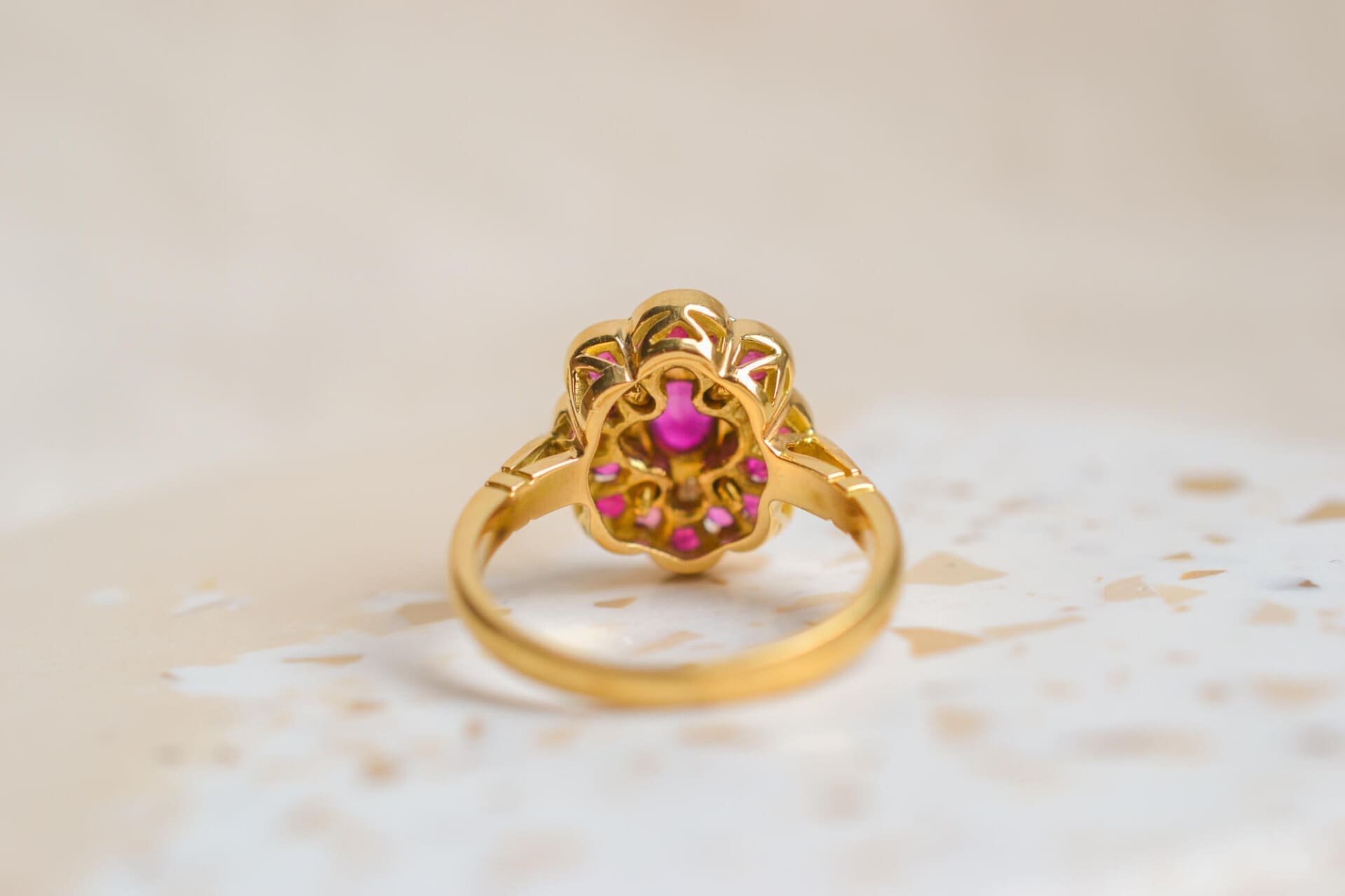 Marguerite Rubis et Diamants