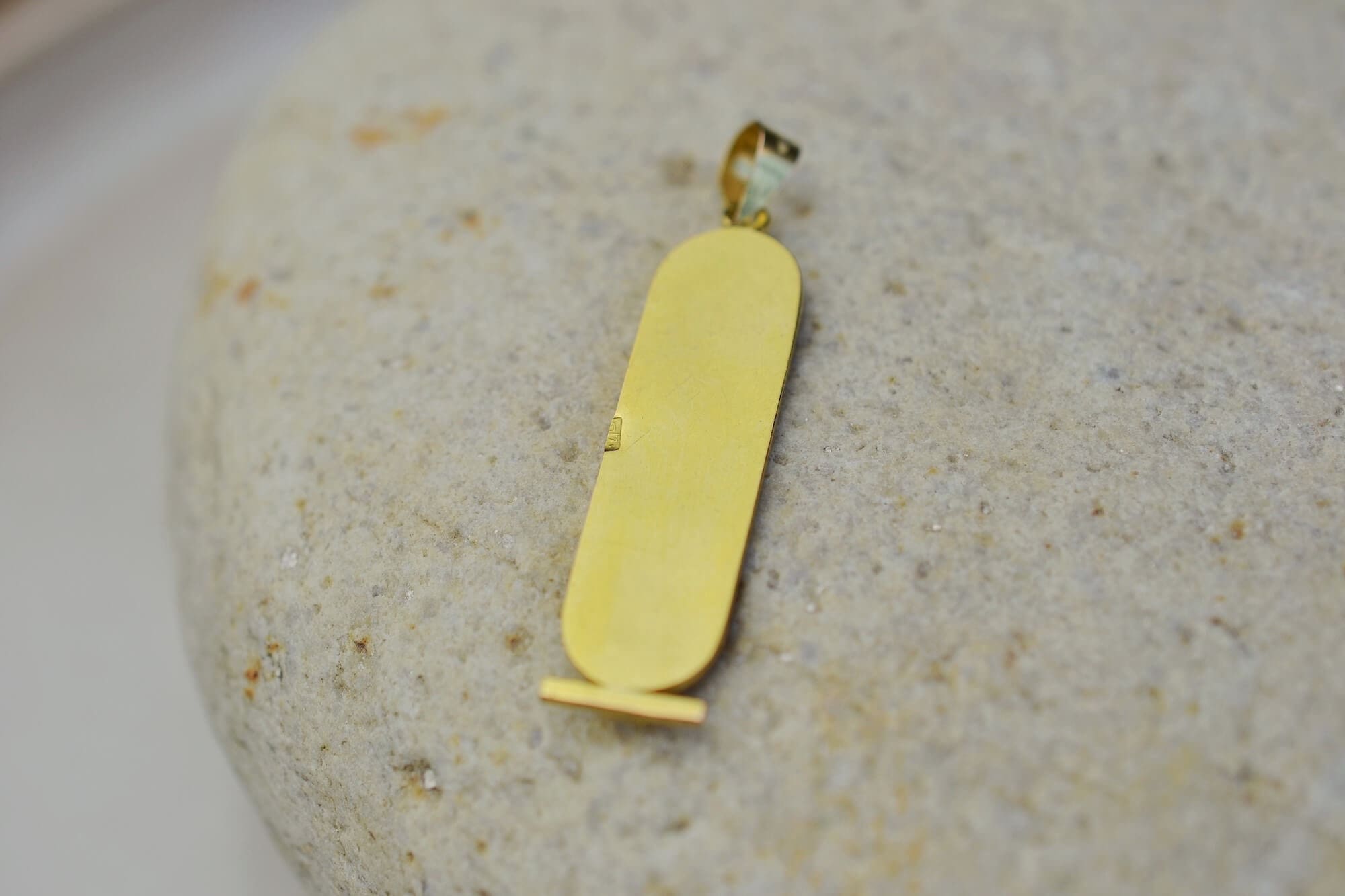 Pendentif Cartouche Hiéroglyphes