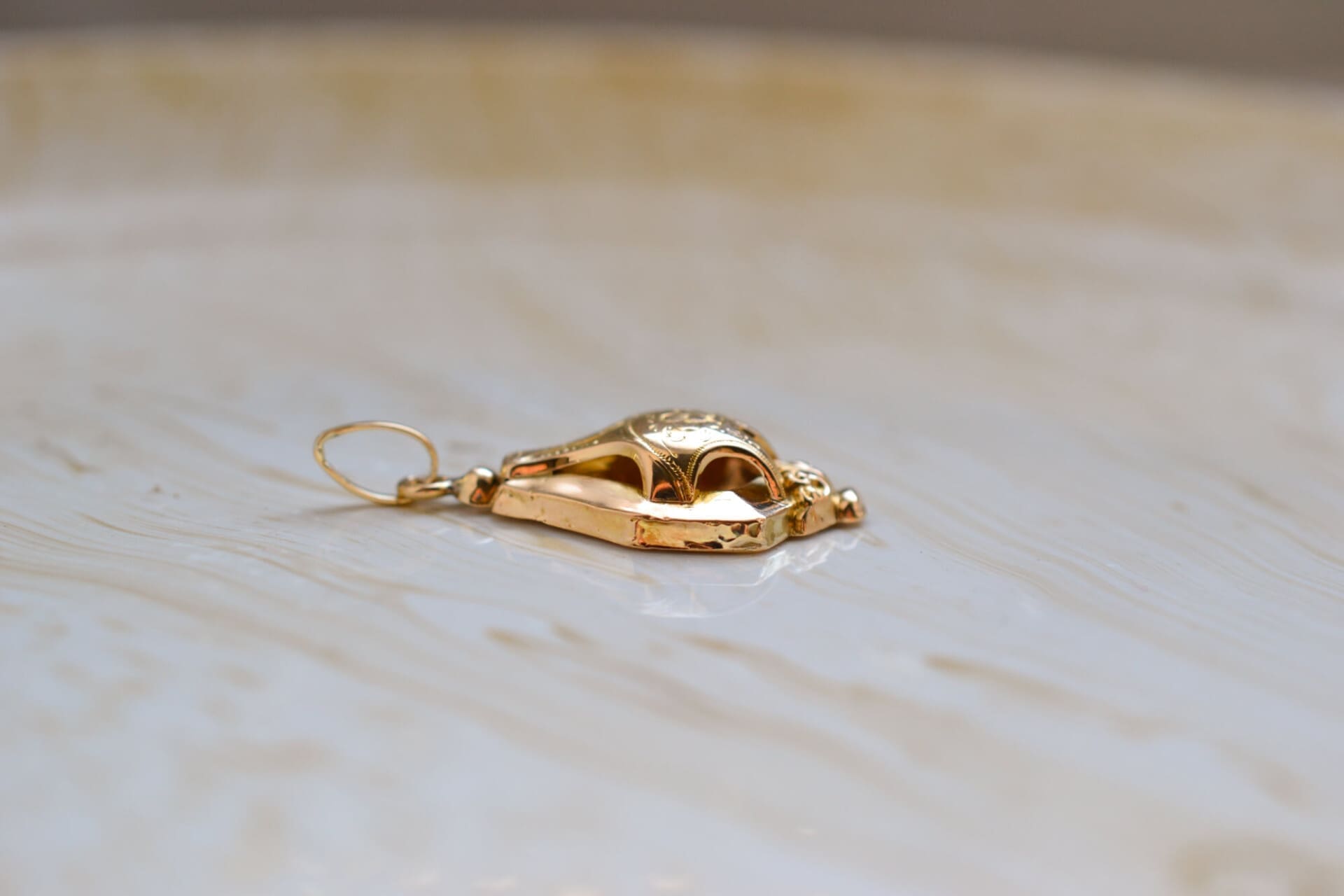 Pendentif Napoléon III floral
