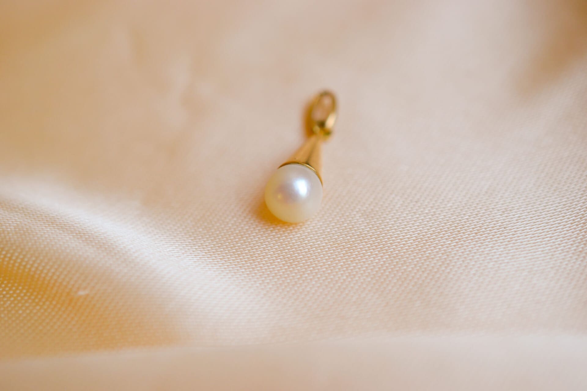 Pendentif cône Perle de culture