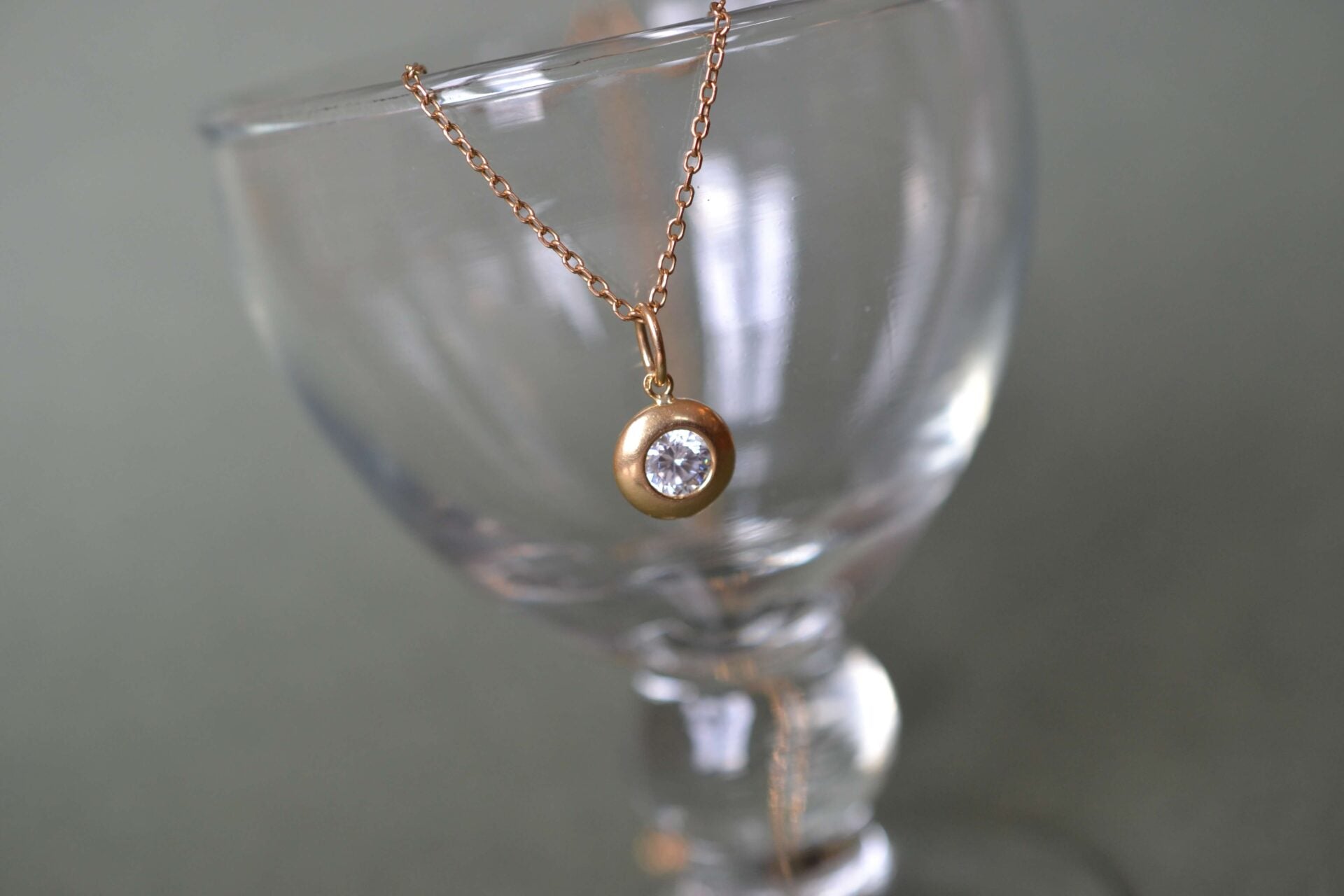 Pendentif rond oxyde
