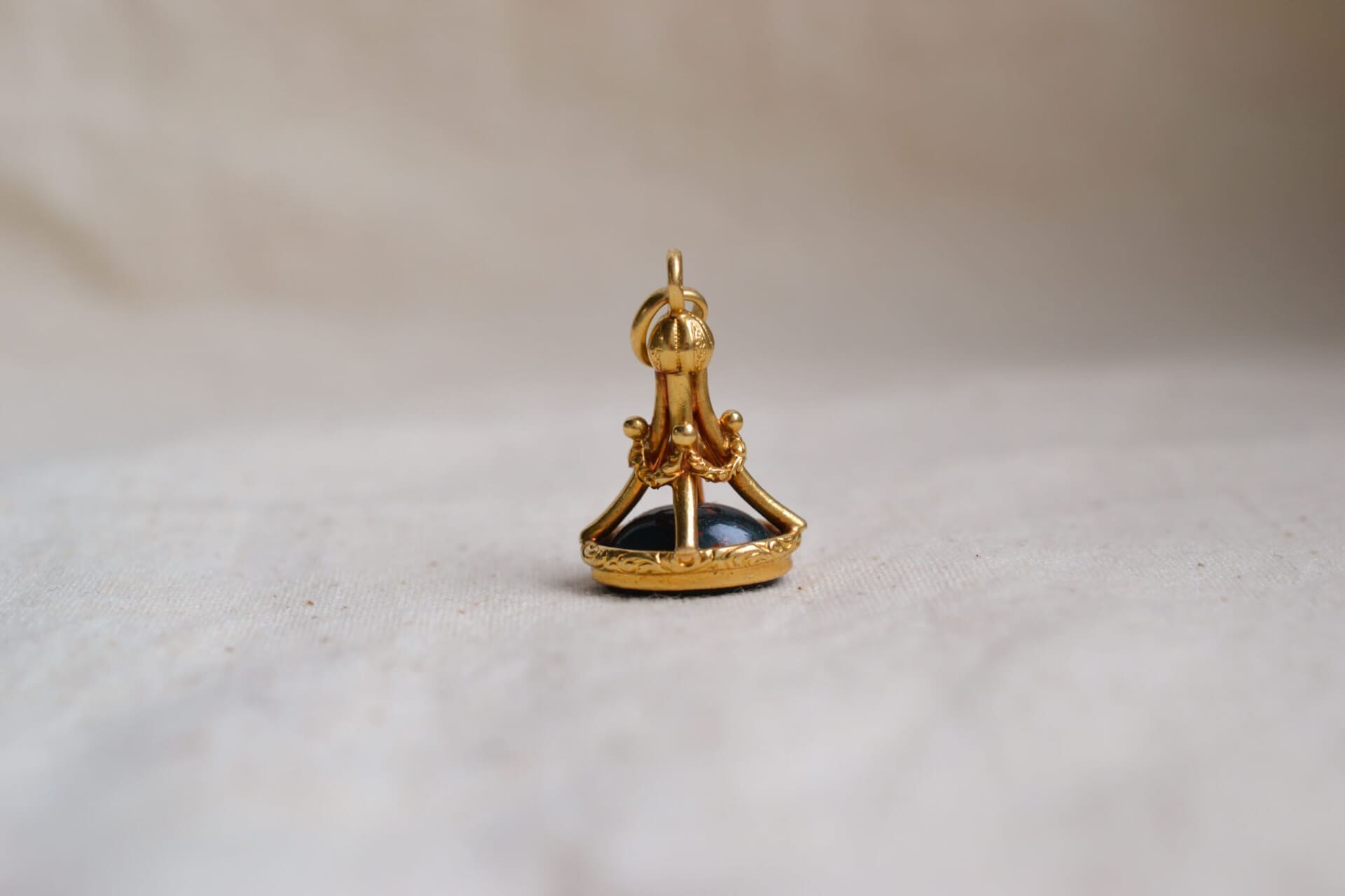 Pendentif sceau Jaspe sanguin