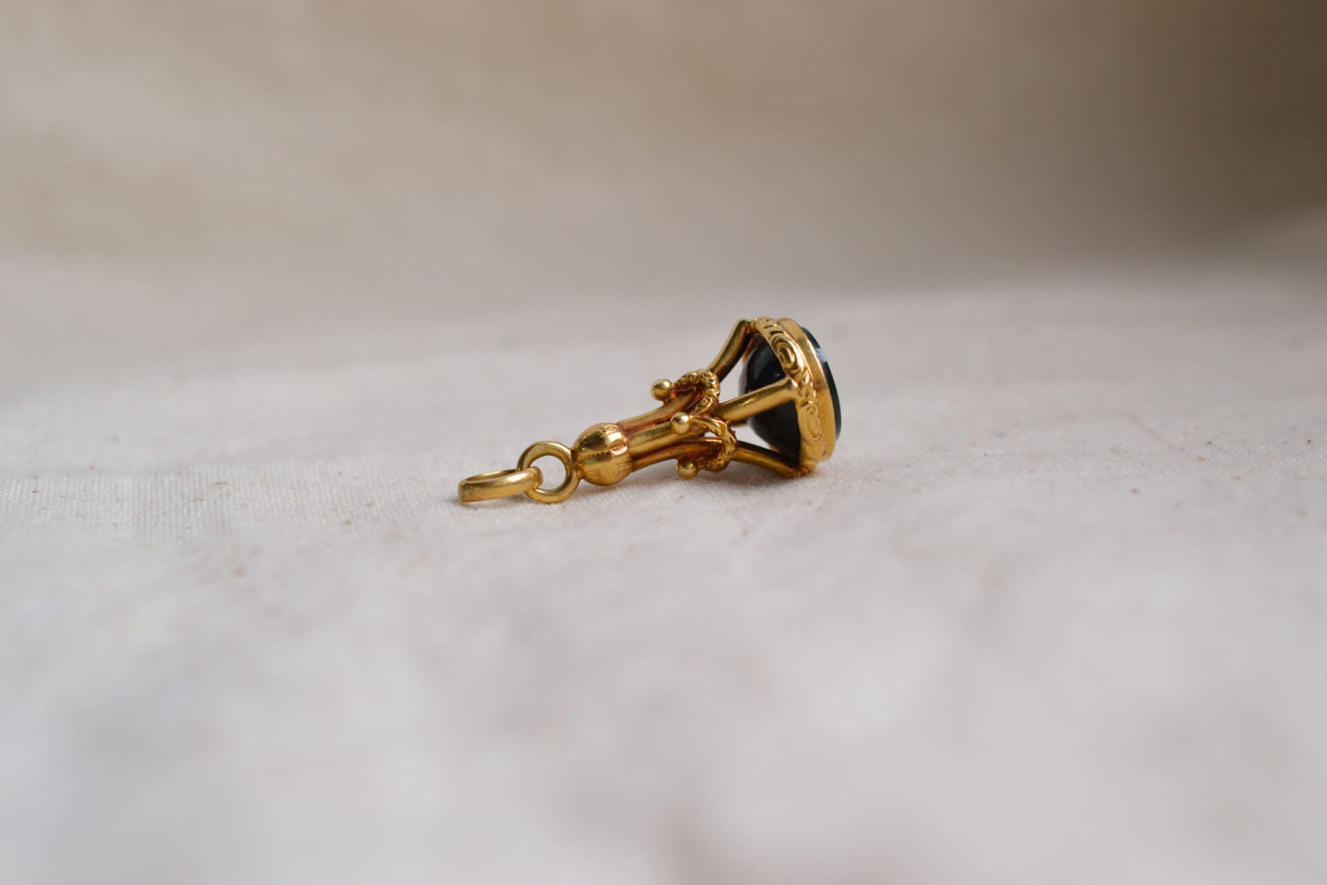 Pendentif sceau Jaspe sanguin