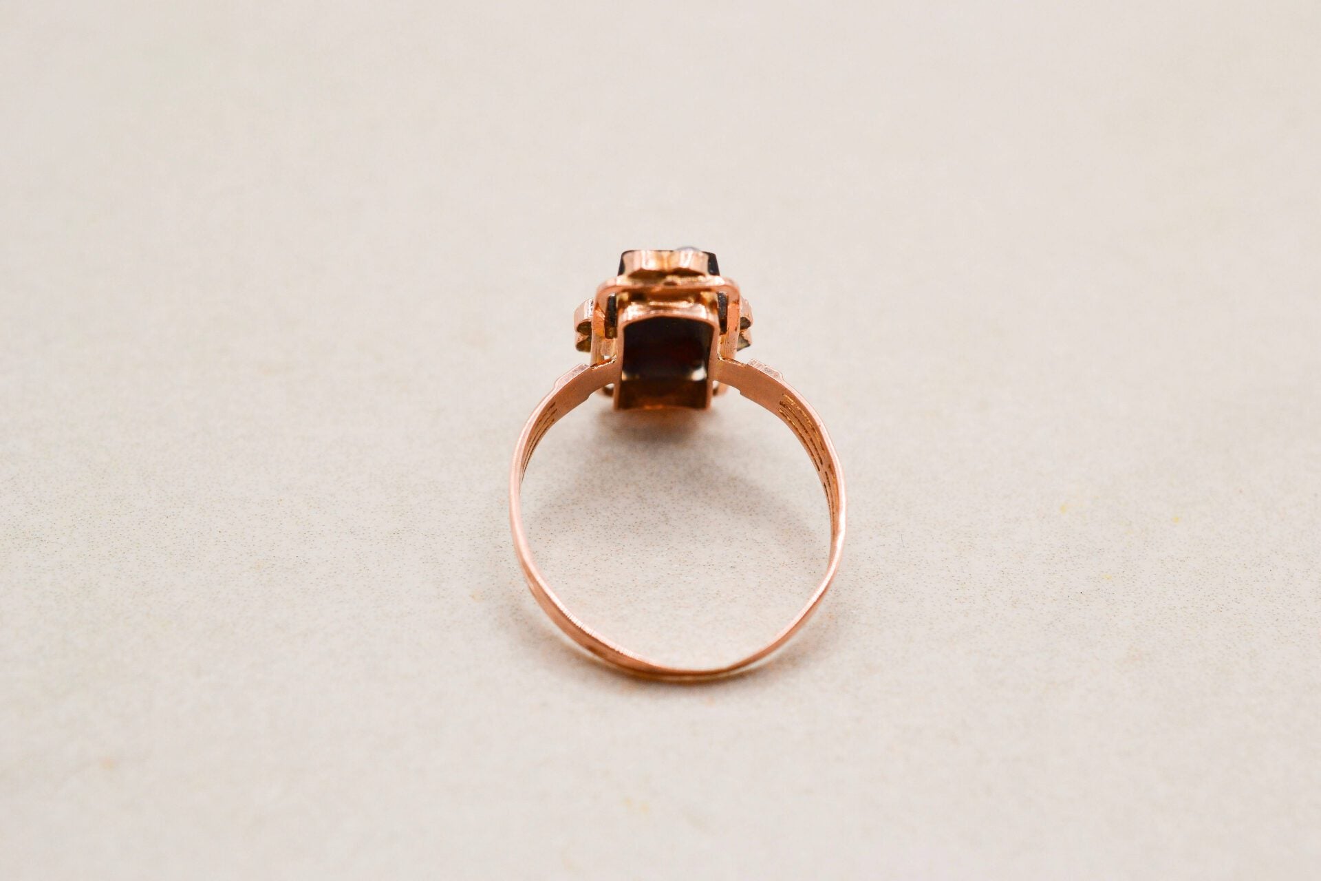 Bague Camée Or rose
