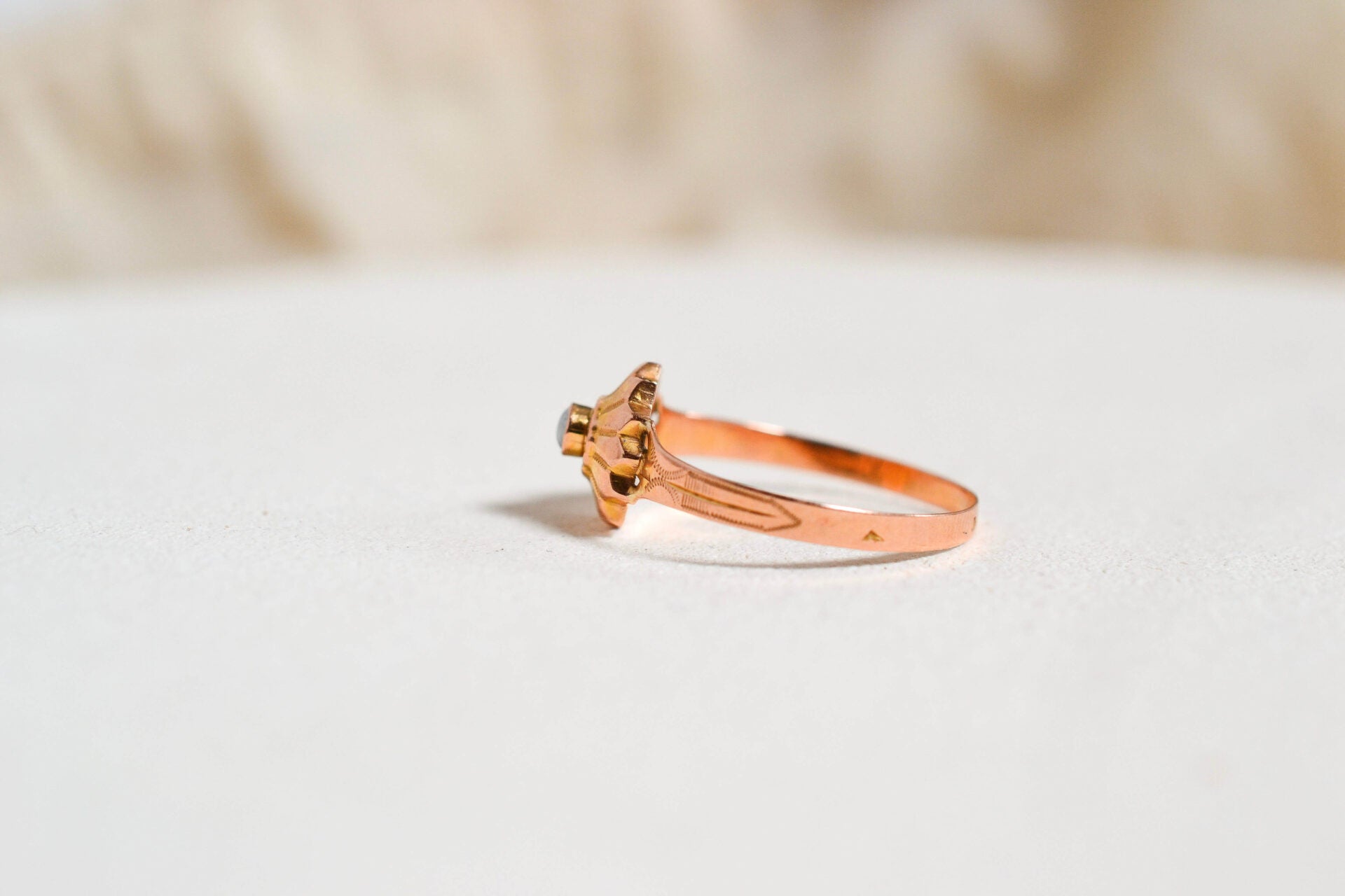 Bague ronde Perle