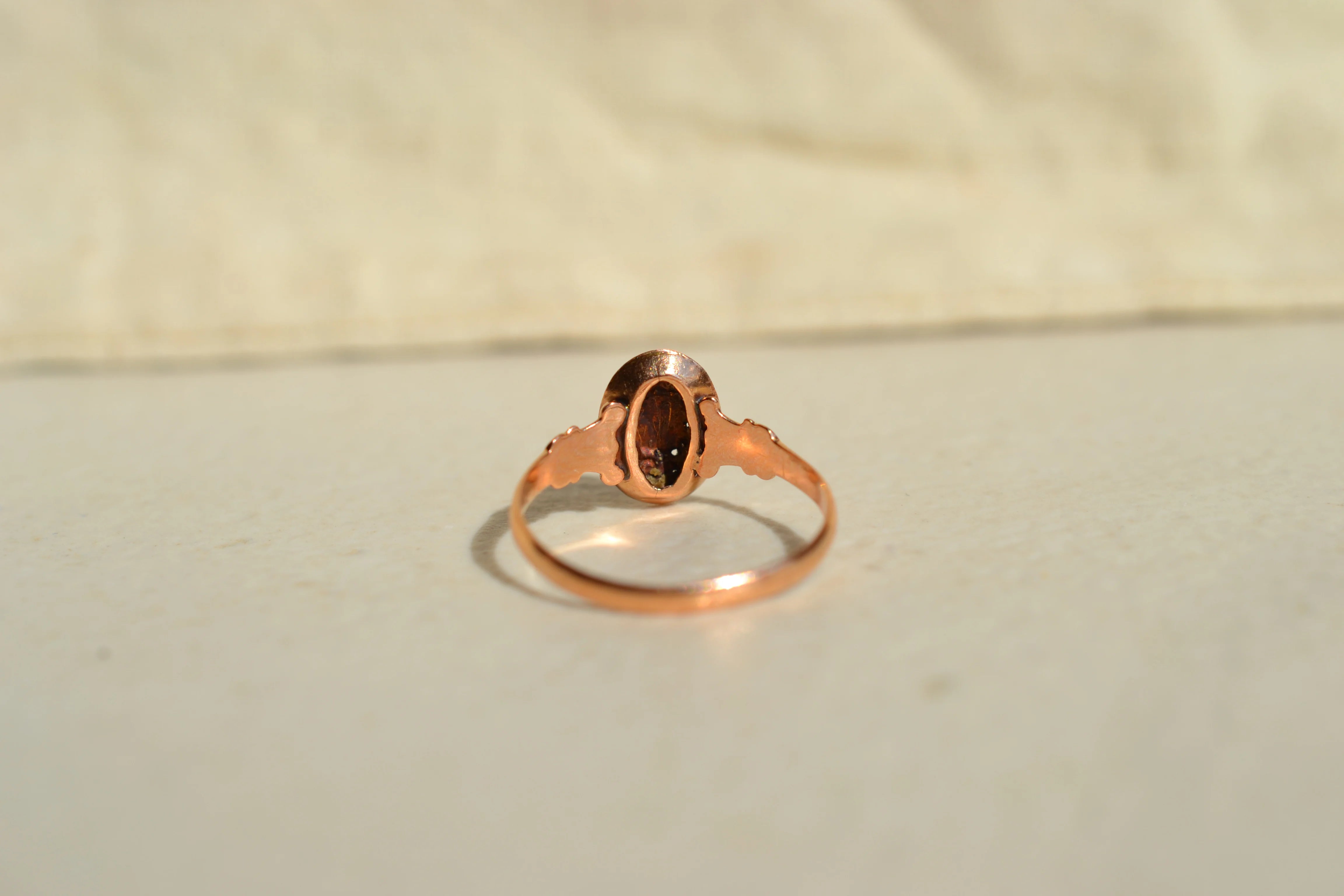 Bague Victorienne perle fine