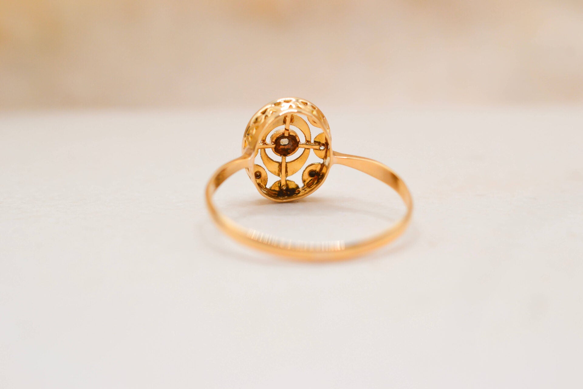 Bague Diamants Art Déco