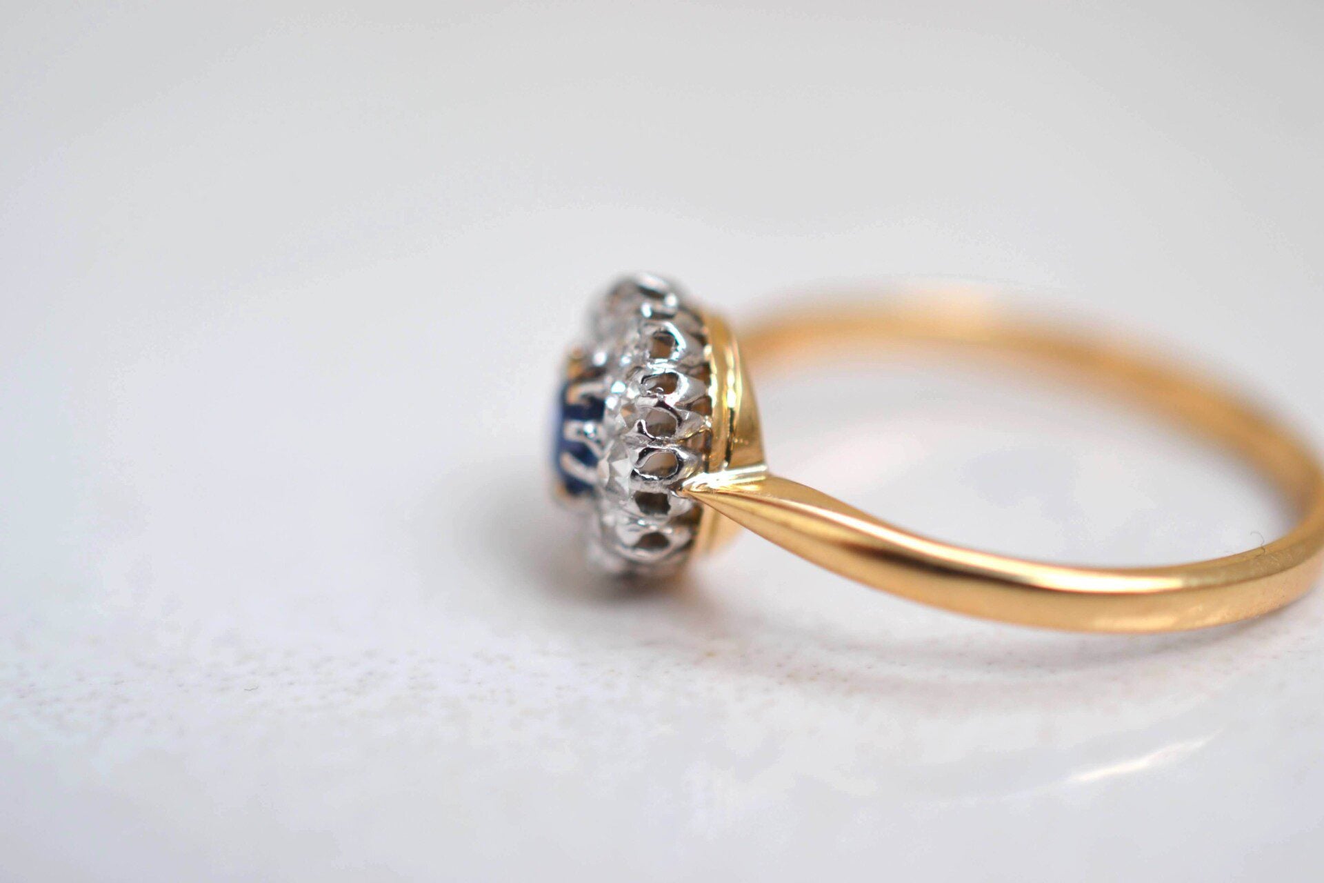 Marguerite 2 Ors Saphir Diamants