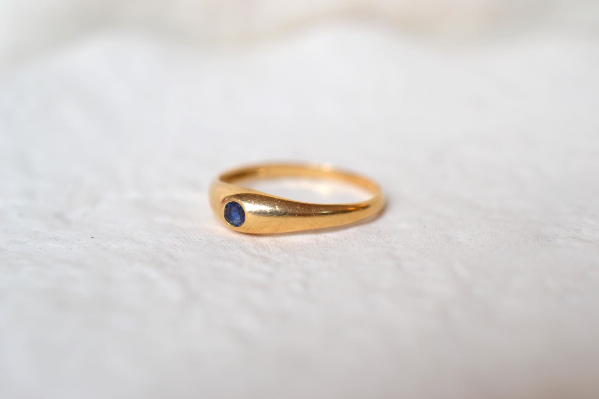 Bague Jonc Saphir