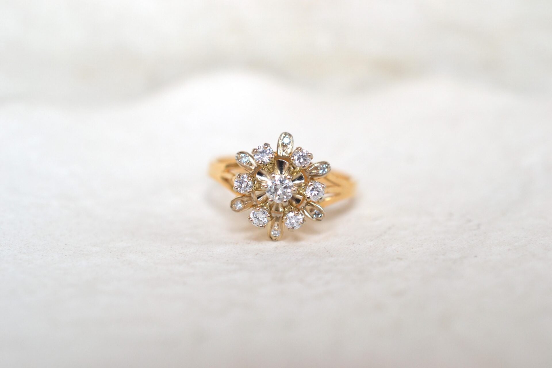 Marguerite flocon Diamants