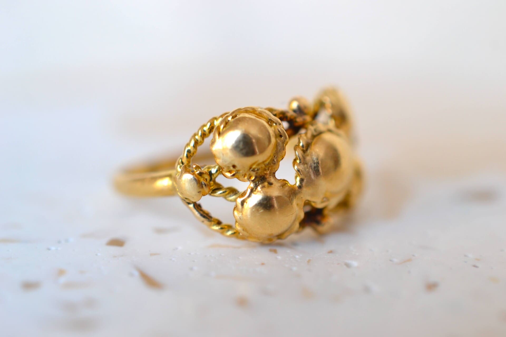 Bague Boulonnaise dite noeud d'amour