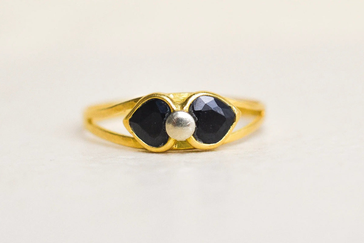Bague nœud Mélanite